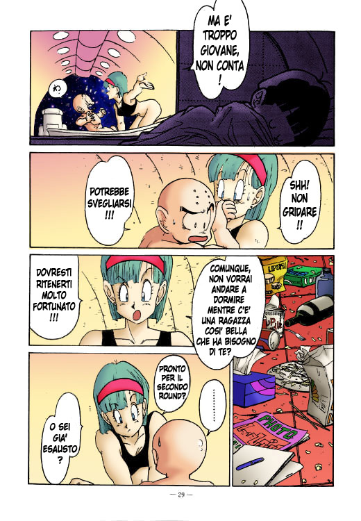 [Ogata Satomi] Aim at Planet Namek! | Diretti al Pianeta Namek! (Dragon Ball Z) [Italian] [Colorized] 图片编号 5