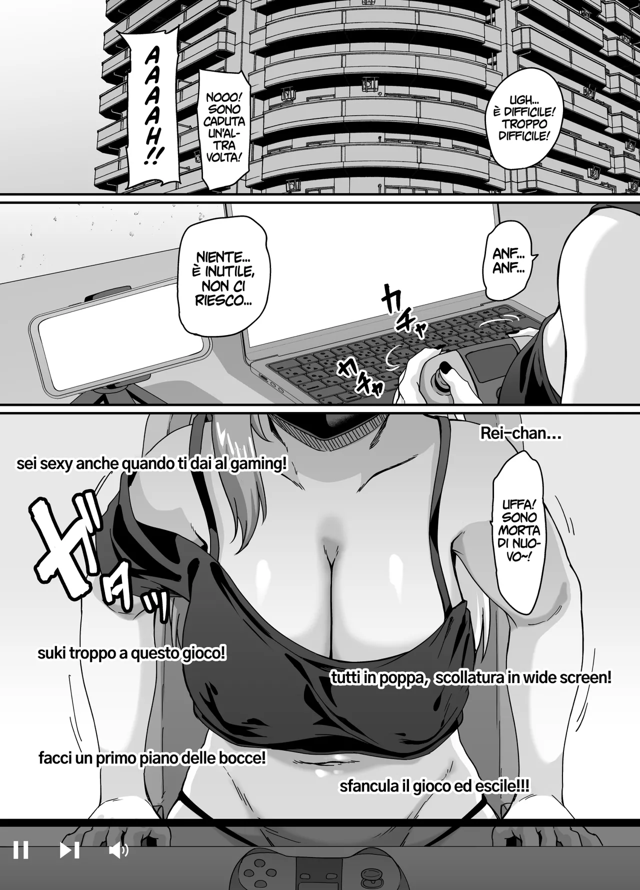 [Tiramisu Tart (Kazuhiro)] Zubora Ane (Haishinsha) ga Gobaku Ero Buzz Shitakara Hirakinaotte Kyoudai de Ero Haishin suru Waku | Vi presente quella fannullona (di una streamer) di mia sorella [Italian] [Hentai Fantasy] image number 2