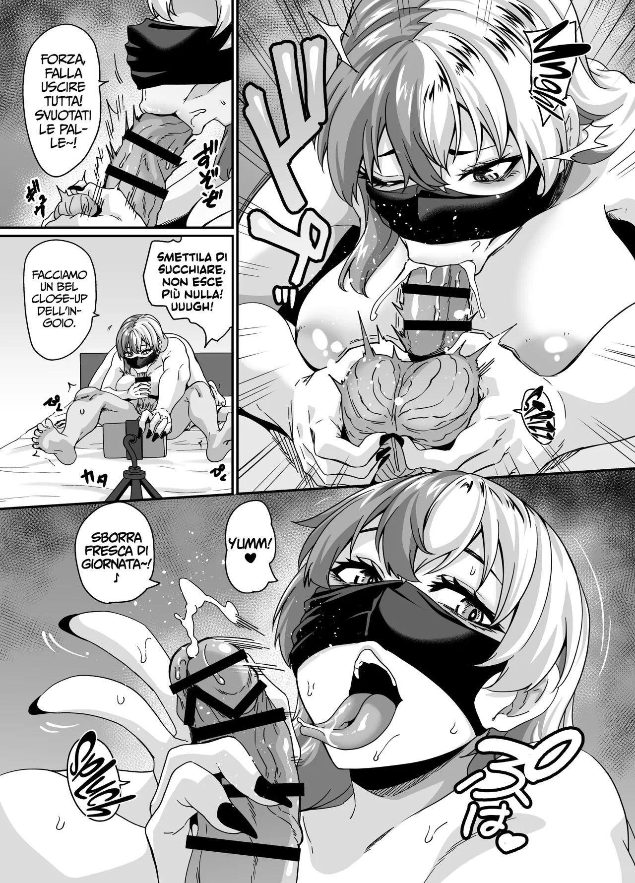 [Tiramisu Tart (Kazuhiro)] Zubora Ane (Haishinsha) ga Gobaku Ero Buzz Shitakara Hirakinaotte Kyoudai de Ero Haishin suru Waku | Vi presente quella fannullona (di una streamer) di mia sorella [Italian] [Hentai Fantasy] image number 10