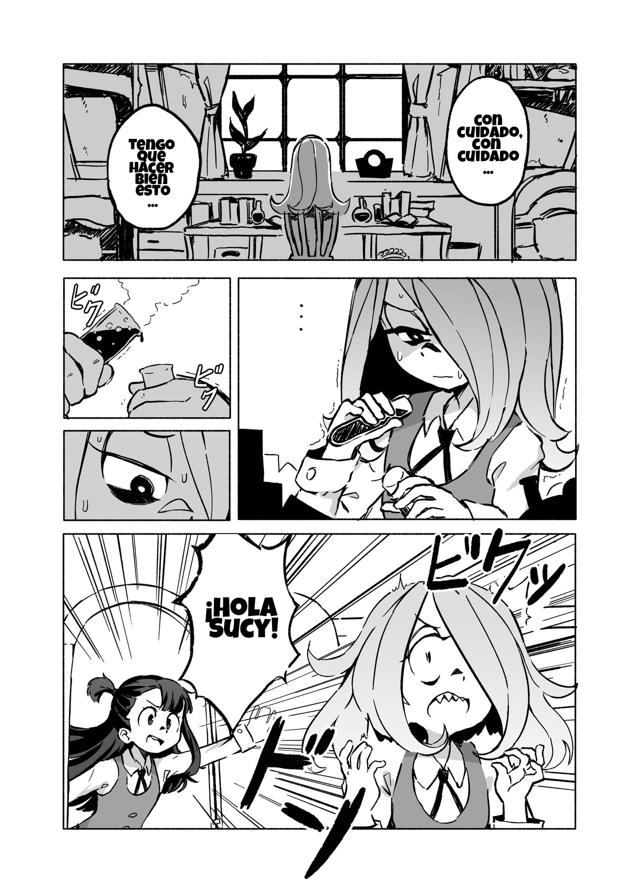 [Orenjiya (Orenji)] Mushroom Fever (Little Witch Academia) [Spanish] [CLDE] [Digital] 4eme image