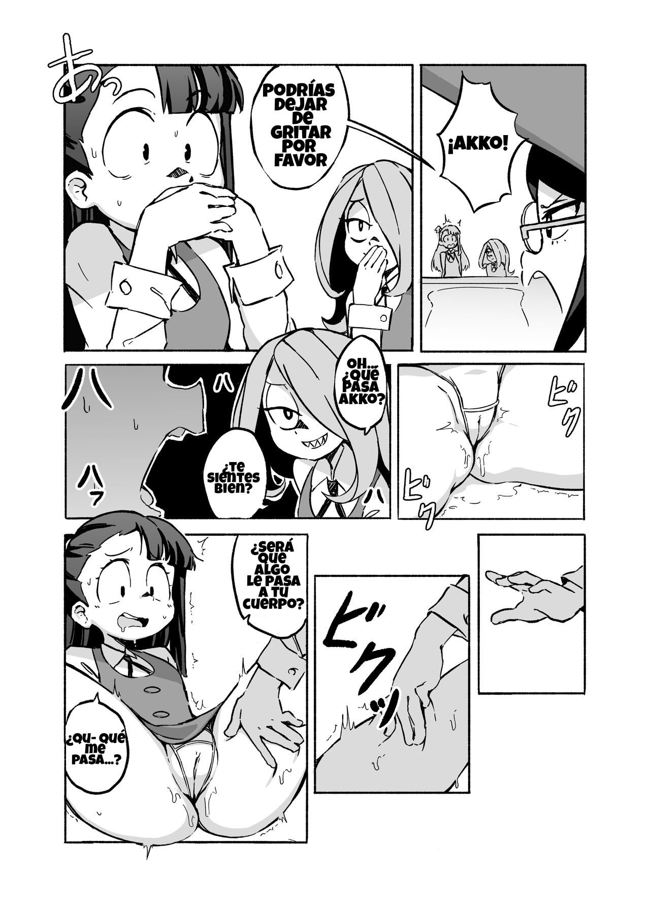 [Orenjiya (Orenji)] Mushroom Fever (Little Witch Academia) [Spanish] [CLDE] [Digital] 8eme image