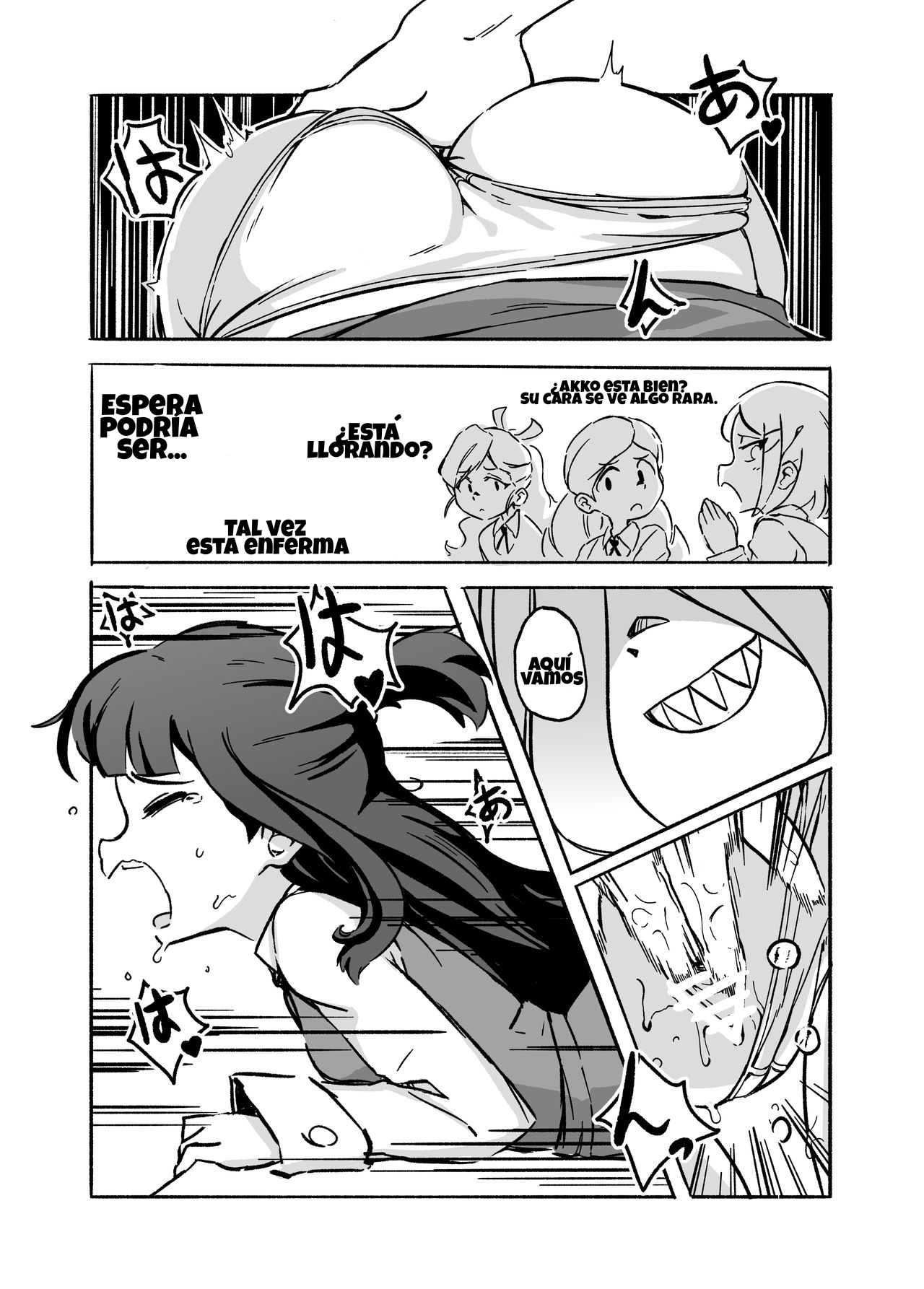 [Orenjiya (Orenji)] Mushroom Fever (Little Witch Academia) [Spanish] [CLDE] [Digital] 13eme image