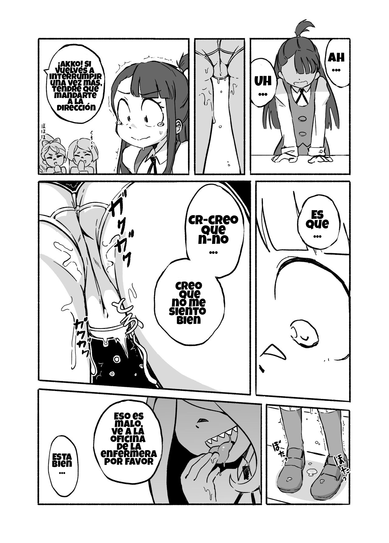 [Orenjiya (Orenji)] Mushroom Fever (Little Witch Academia) [Spanish] [CLDE] [Digital] 15eme image