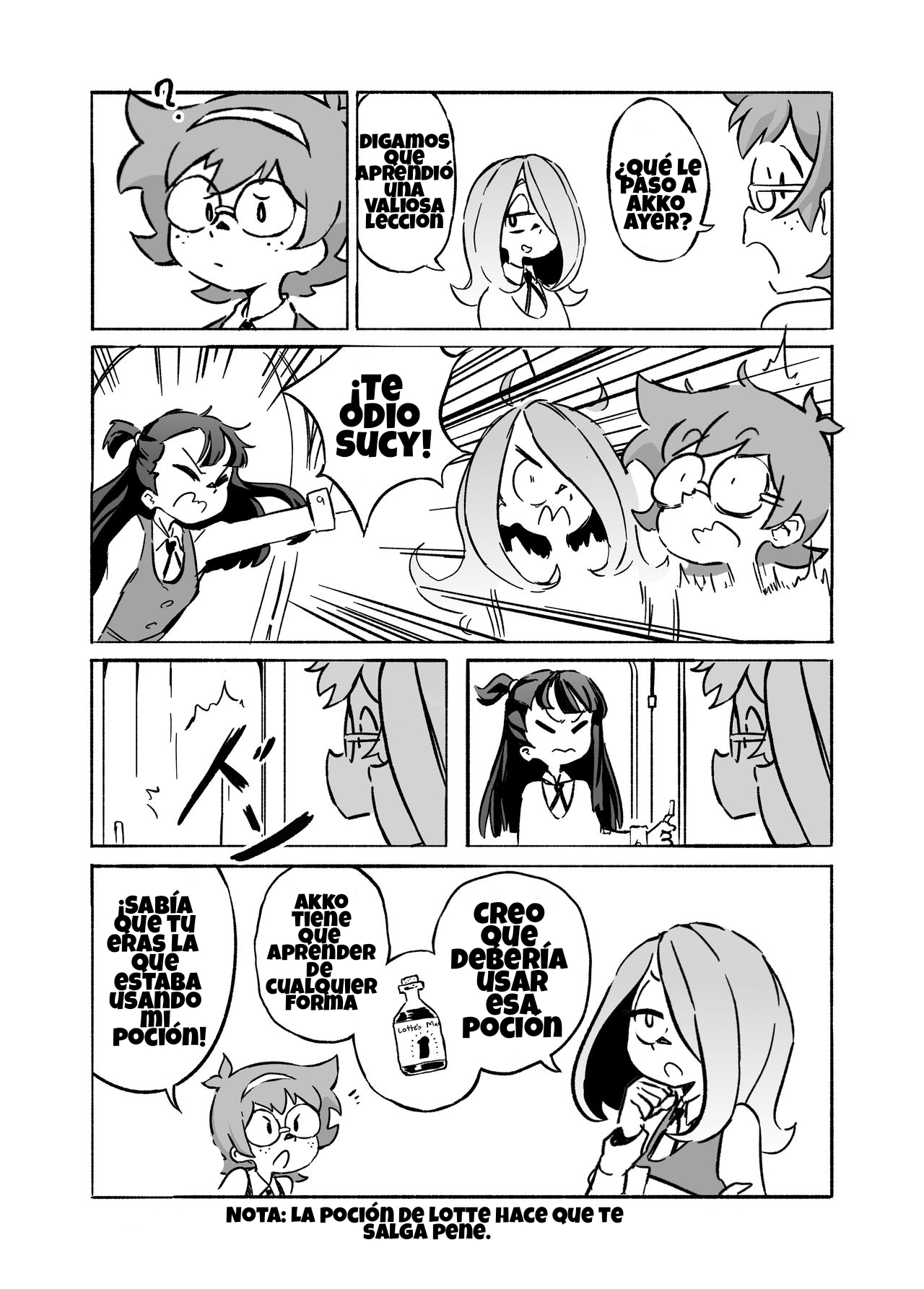 [Orenjiya (Orenji)] Mushroom Fever (Little Witch Academia) [Spanish] [CLDE] [Digital] 16eme image