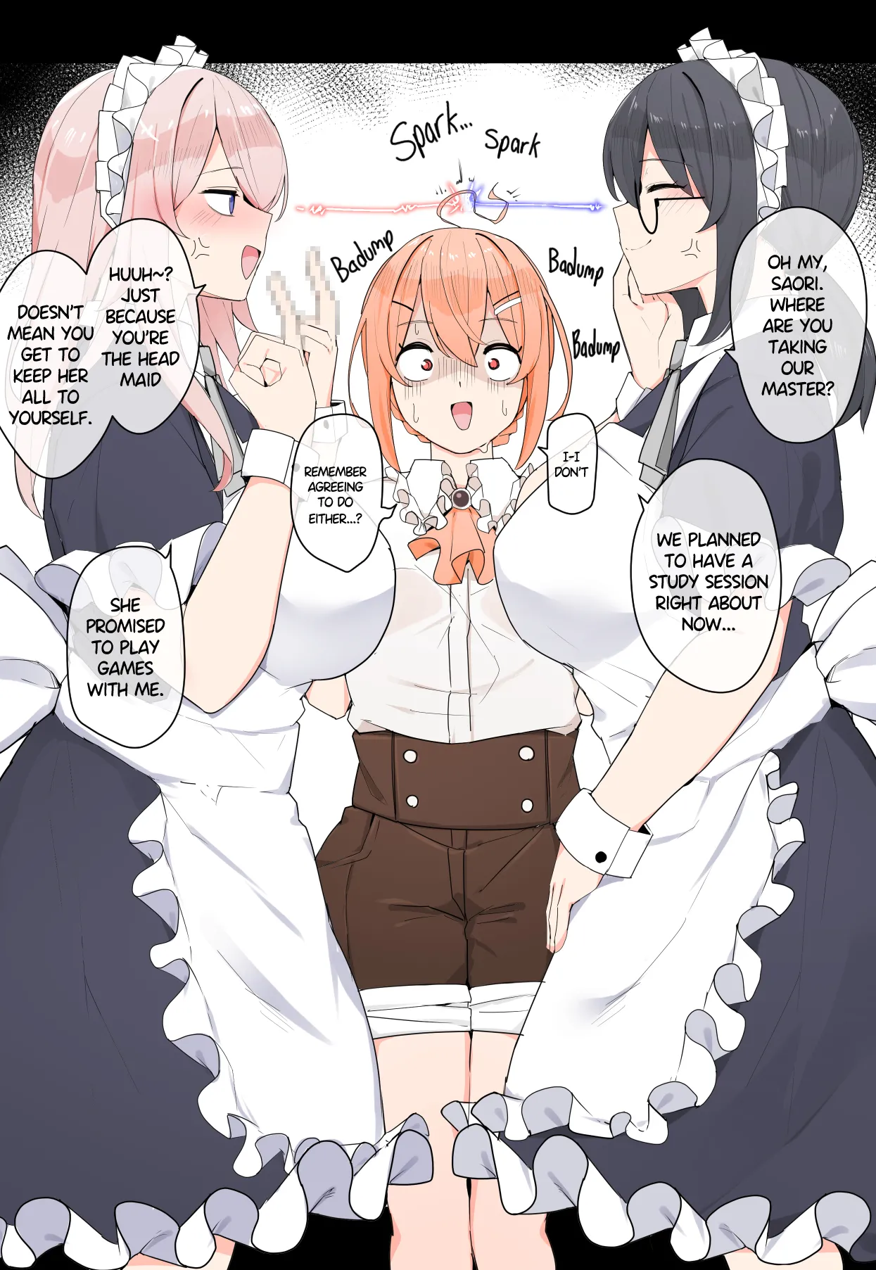 Maids Fighting Over Their Master [eng] numero di immagine  14