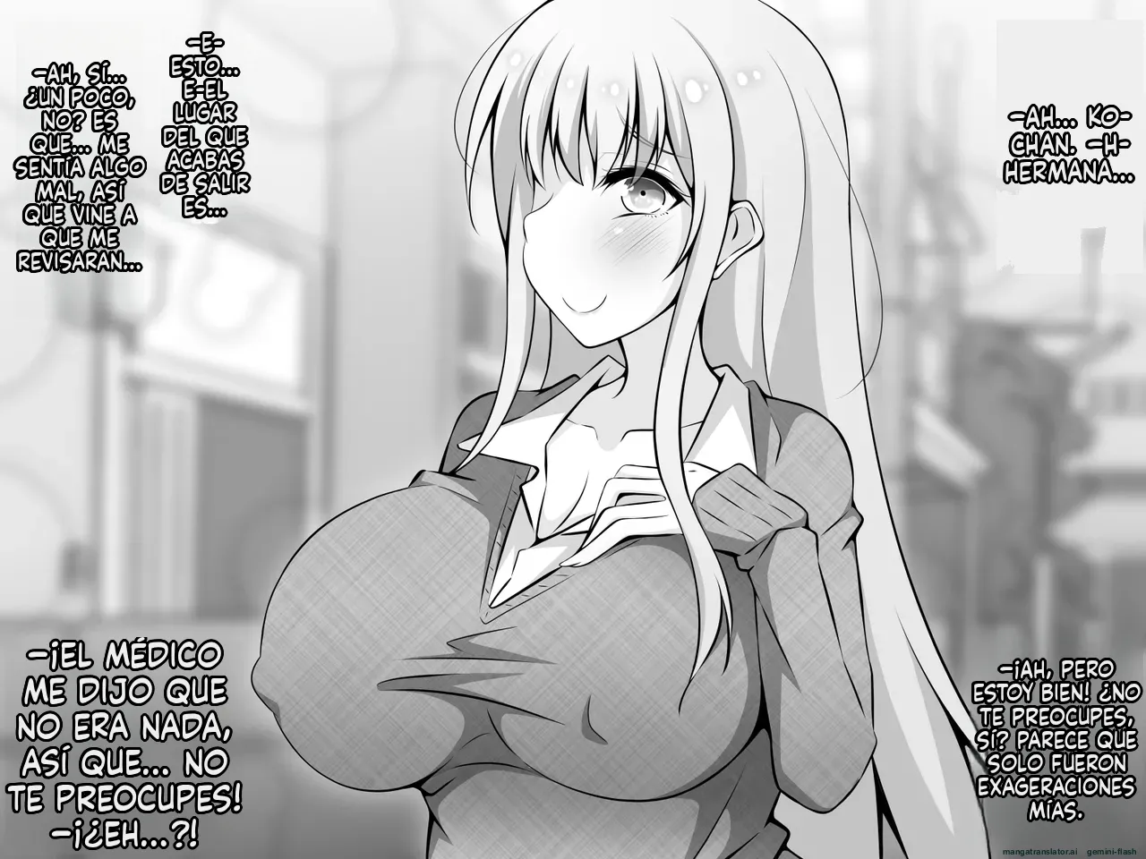 Akogare no Onee-chan ga Netorareru Kouhen Suiminkan no Ketsumatsu... Ninshin Botebara Soshite Shussan (Spanish) MTL 图片编号 18