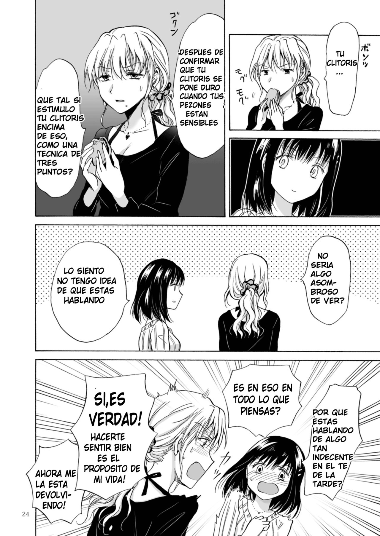[peachpulsar (Mira)] OL-san ga Oppai dake de Icchau Manga [Spanish] [Mugidanshi Fansub] image number 23