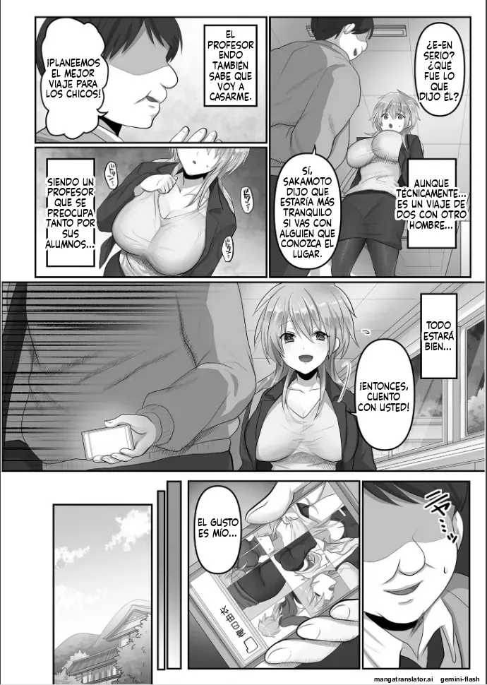 [Ashitaba Mofu] Kegasareta Watashi... (1) [Spanish] [MTL] 8eme image