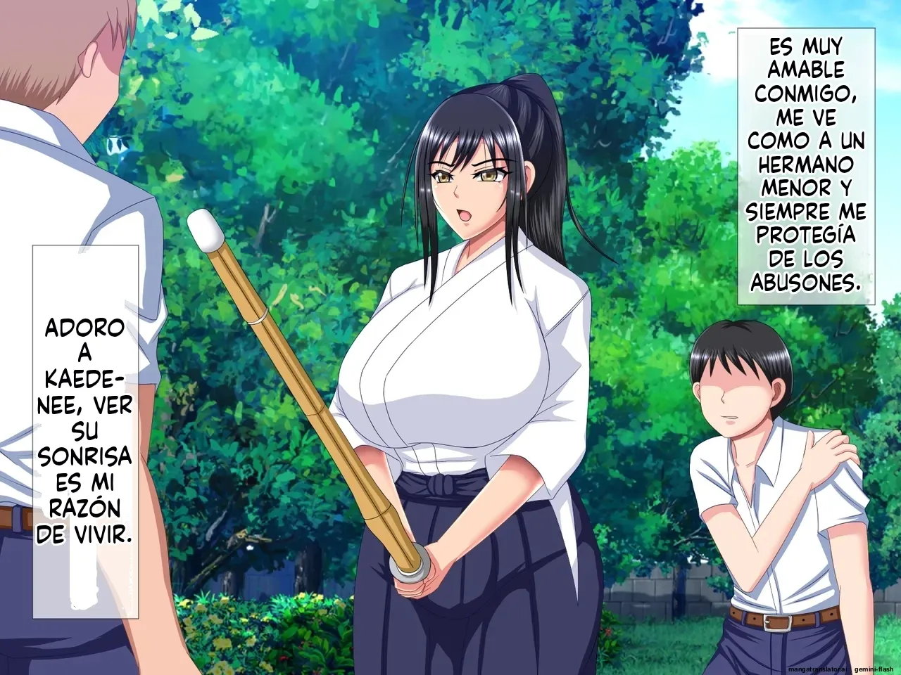 [BLACK FORCE] Daisuki na Osananajimi no Ryoujoku Netorare Video Letter | La videocarta de humillación y NTR de mi querida amiga de la infancia [Spanish] [MTL] image number 4