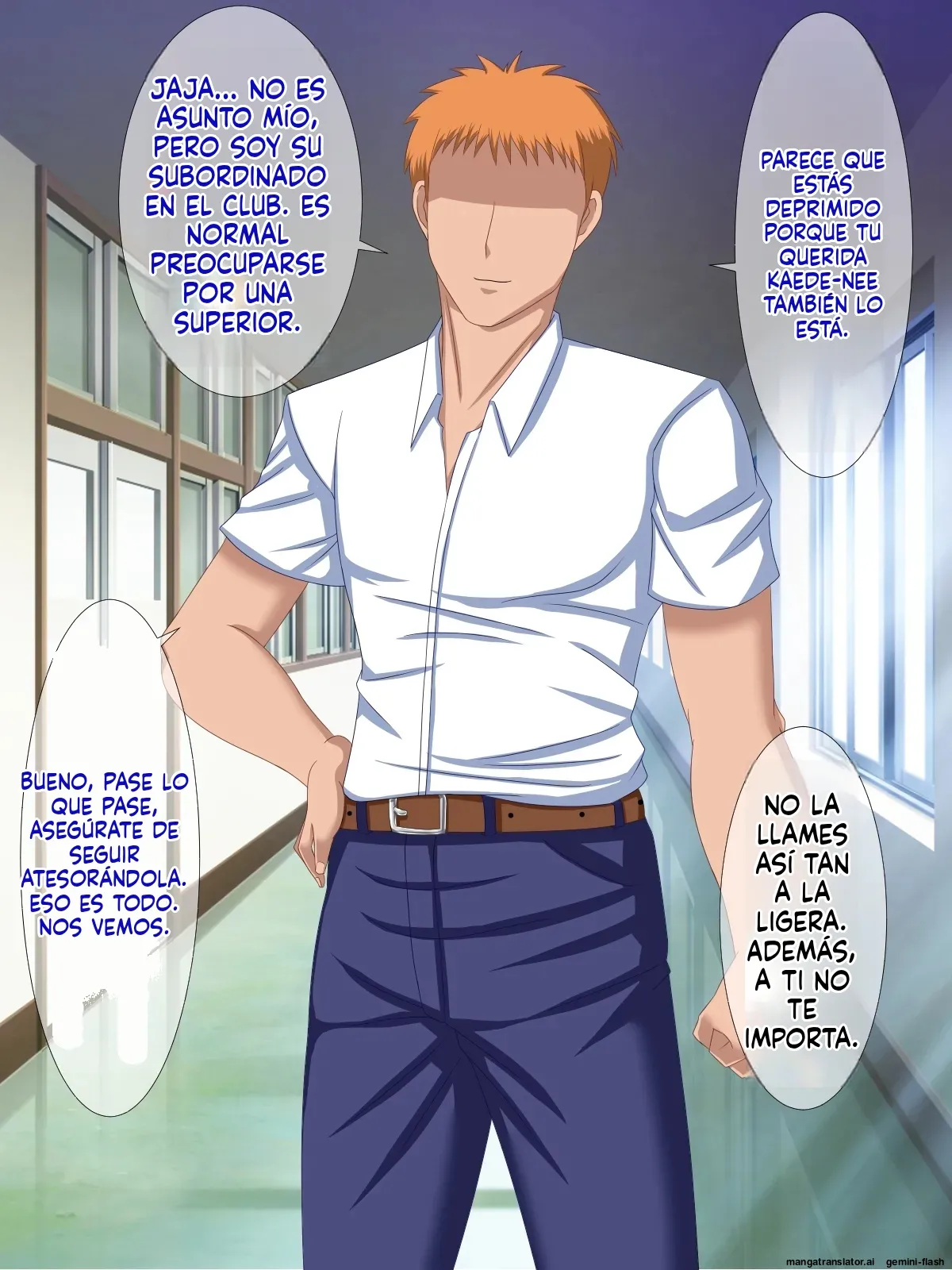 [BLACK FORCE] Daisuki na Osananajimi no Ryoujoku Netorare Video Letter | La videocarta de humillación y NTR de mi querida amiga de la infancia [Spanish] [MTL] image number 9