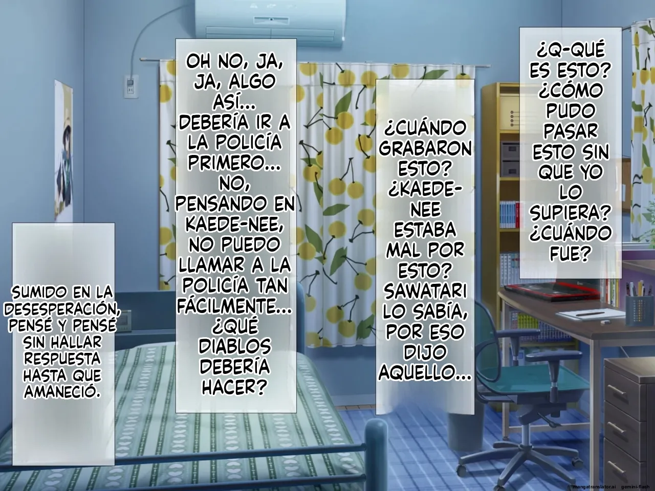 [BLACK FORCE] Daisuki na Osananajimi no Ryoujoku Netorare Video Letter | La videocarta de humillación y NTR de mi querida amiga de la infancia [Spanish] [MTL] image number 29