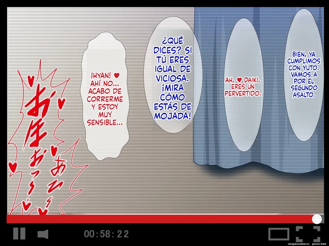 [BLACK FORCE] Daisuki na Osananajimi no Ryoujoku Netorare Video Letter | La videocarta de humillación y NTR de mi querida amiga de la infancia [Spanish] [MTL] image number 115