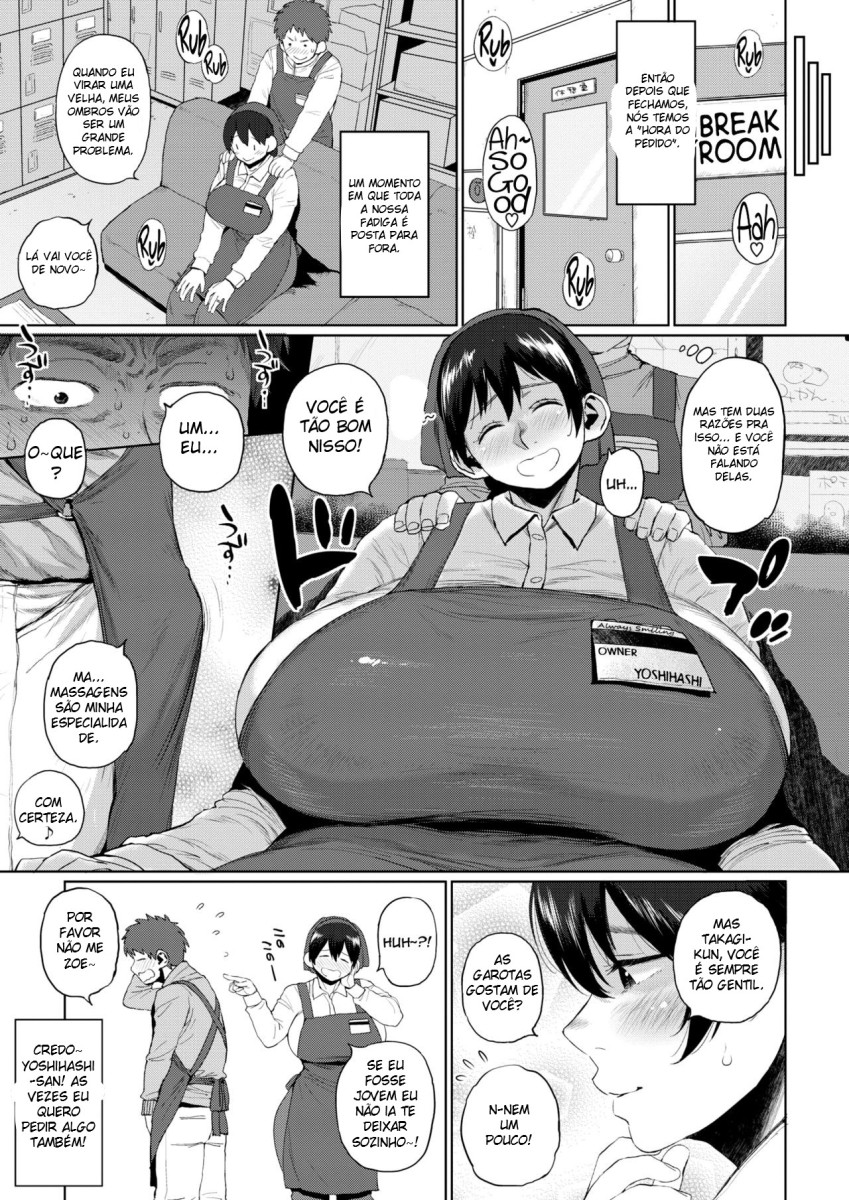[Muronaga Chaashuu] Onegai Shite mo Ii? (COMIC Shitsurakuten 2021-01) [Portuguese-BR] [Sugiora] [Digital] image number 3