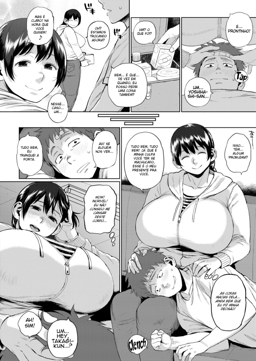 [Muronaga Chaashuu] Onegai Shite mo Ii? (COMIC Shitsurakuten 2021-01) [Portuguese-BR] [Sugiora] [Digital] image number 6