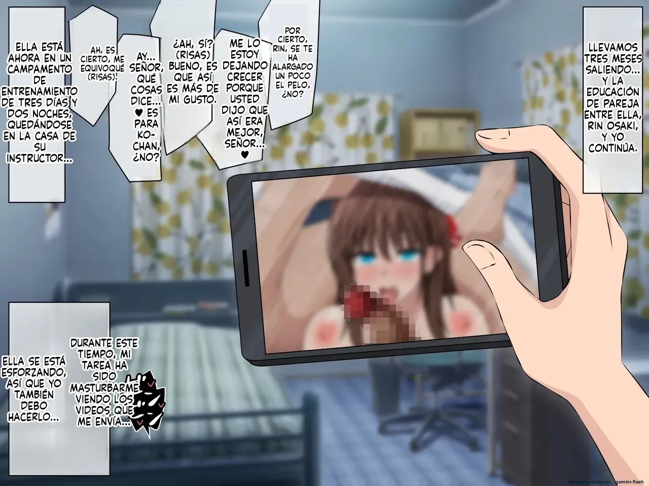 Boku to Kanojo no Netorare Kousai Kyouiku Kouhen (Spanish) MTL 图片编号 14