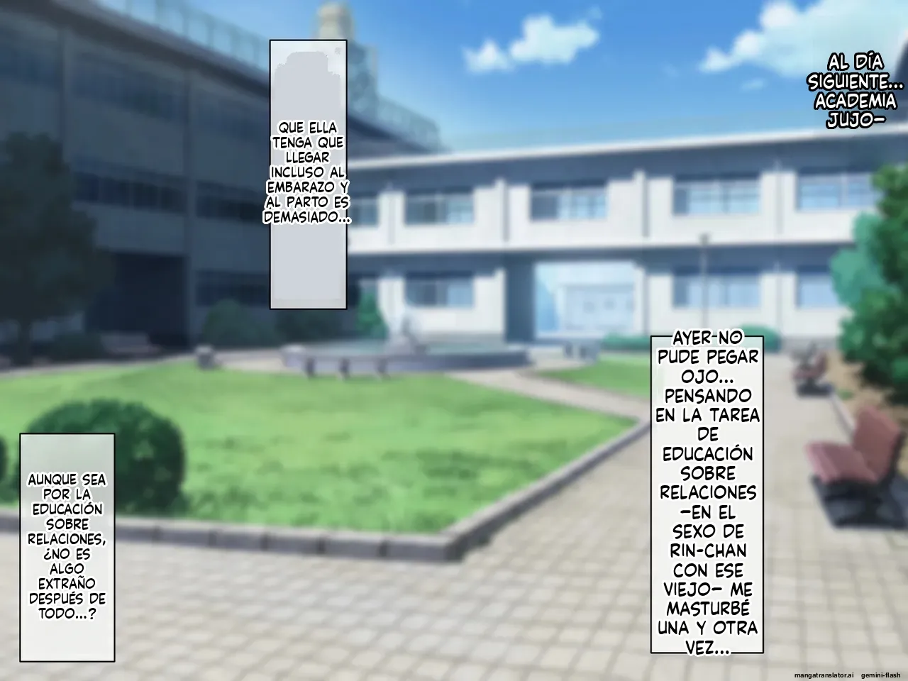 Boku to Kanojo no Netorare Kousai Kyouiku Zenpen ~Taisetsu na Kanojo ga Saimin Oji-san ni Ubawareru (Spanish) MTL 62eme image