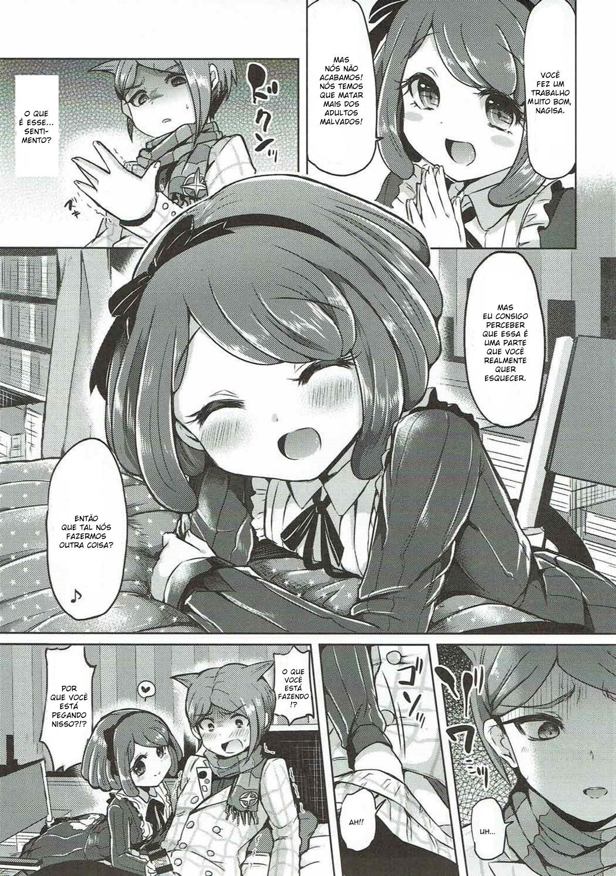 (C87) [ZUZUZU (Kamiya Zuzu)] (This is Not)Love Song (Danganronpa) [Portuguese-BR] [Mundo Hentai] image number 6