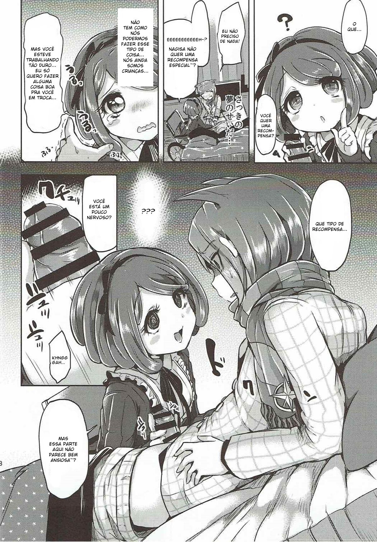 (C87) [ZUZUZU (Kamiya Zuzu)] (This is Not)Love Song (Danganronpa) [Portuguese-BR] [Mundo Hentai] image number 7