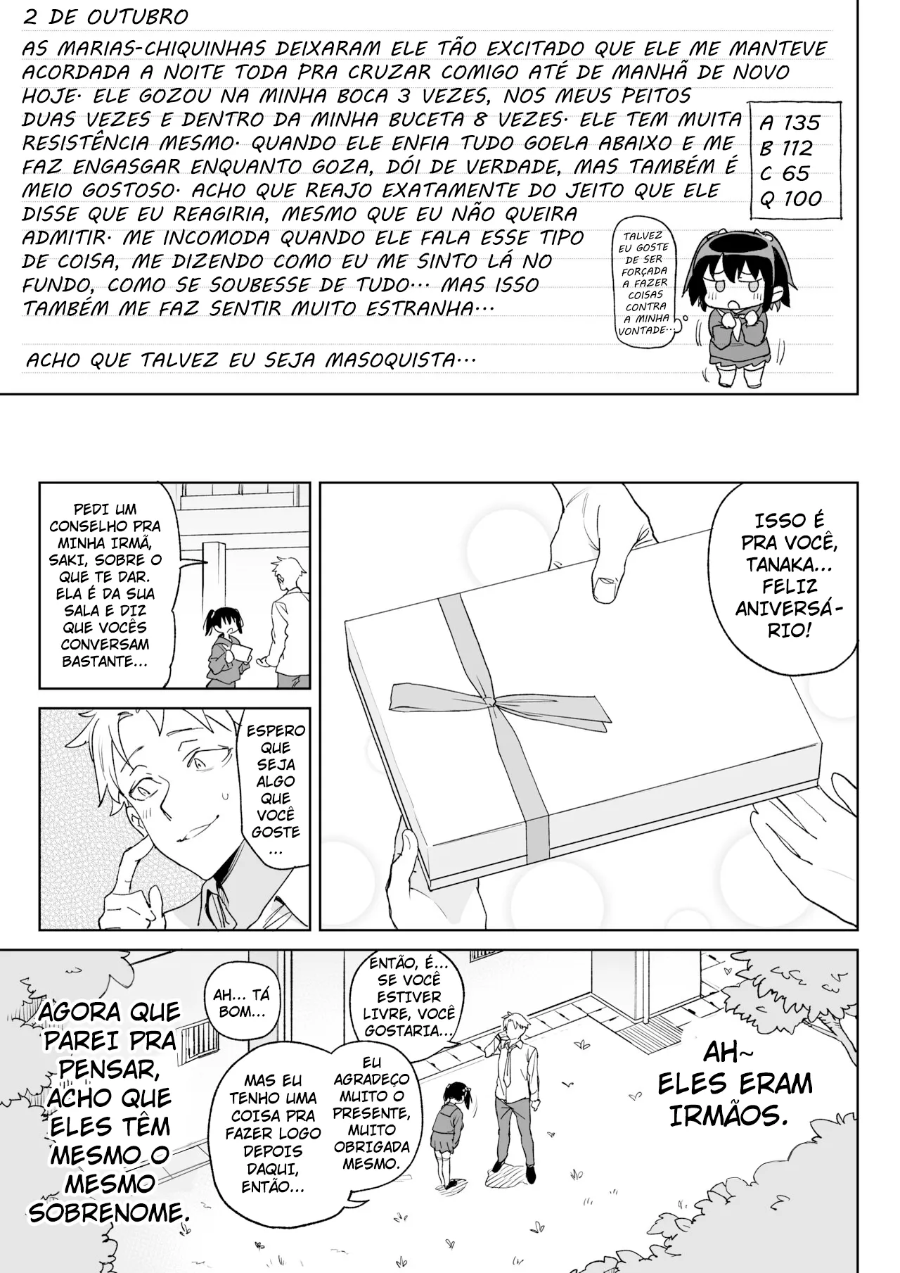 [Meshikutteneru. (Atage)] 11-gatsu 28-kai Atarashii Papa no Mono ni Narimashita. [Portuguese-BR] [Digital] image number 22