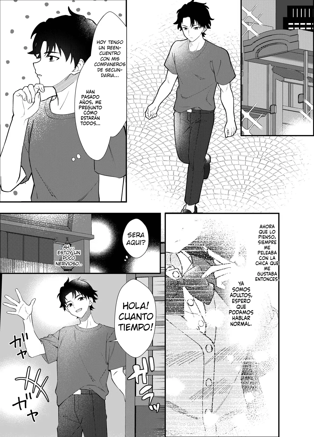 [Munimuni Uninigiri (Sazanami Wasabi)] Dousoukai de Saikai shita Ano Ko to Namahame H｜Sexo Sin Protección con la Chica que Me Gustabaen Mi Reencuentro de la Secundaria H [Spanish] [Me Banearon x P3NDEJ0] 图片编号 2