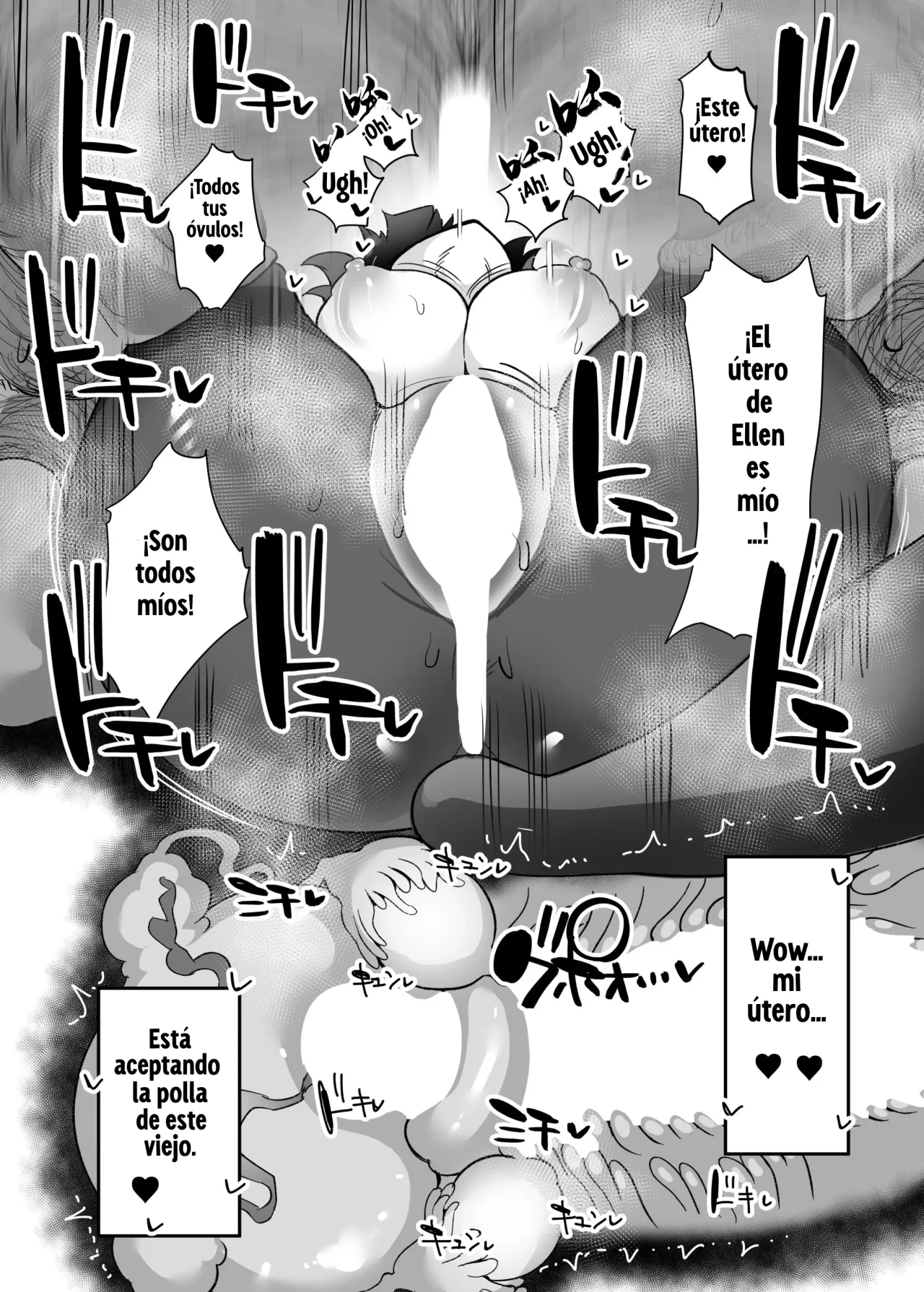 [Kogomekai (Shinraku Kogome)] Ellen to Kitanai Oji-san Seishori Agen｜Ellen y el viejo asqueroso׃ Agente de alivio sexual (Zenless Zone Zero) [Spanish] [Orzel Legacy] [Digital] image number 27