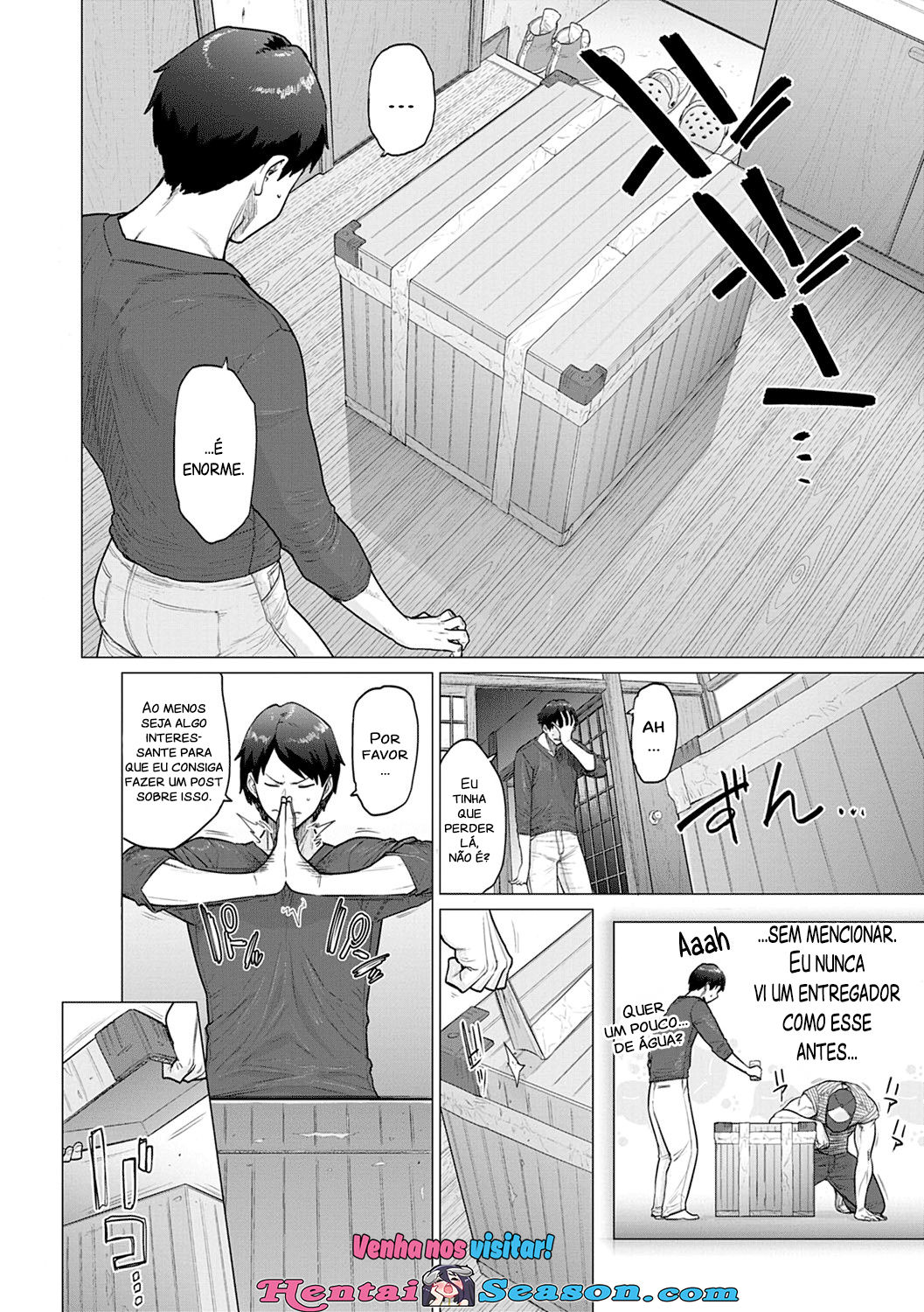 [Etuzan Jakusui] Mystery Box -Himitsu no Hako- | Caixa misteriosa (COMIC Anthurium 2020-10) [Portuguese-BR] [Digital] image number 2