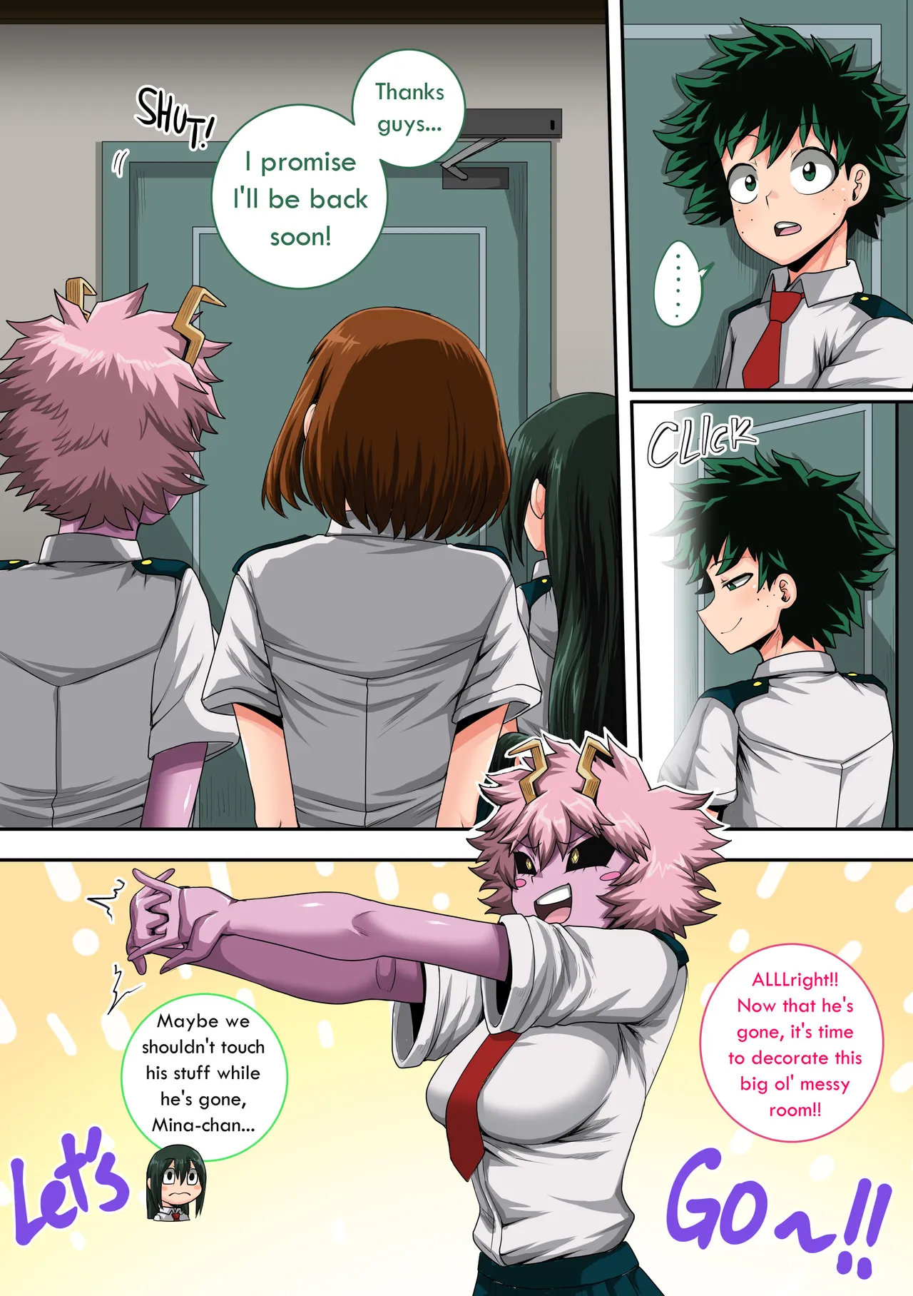 My Harem Academia Chapter 8 Part 3 Breaking into a broken heart изображение № 12