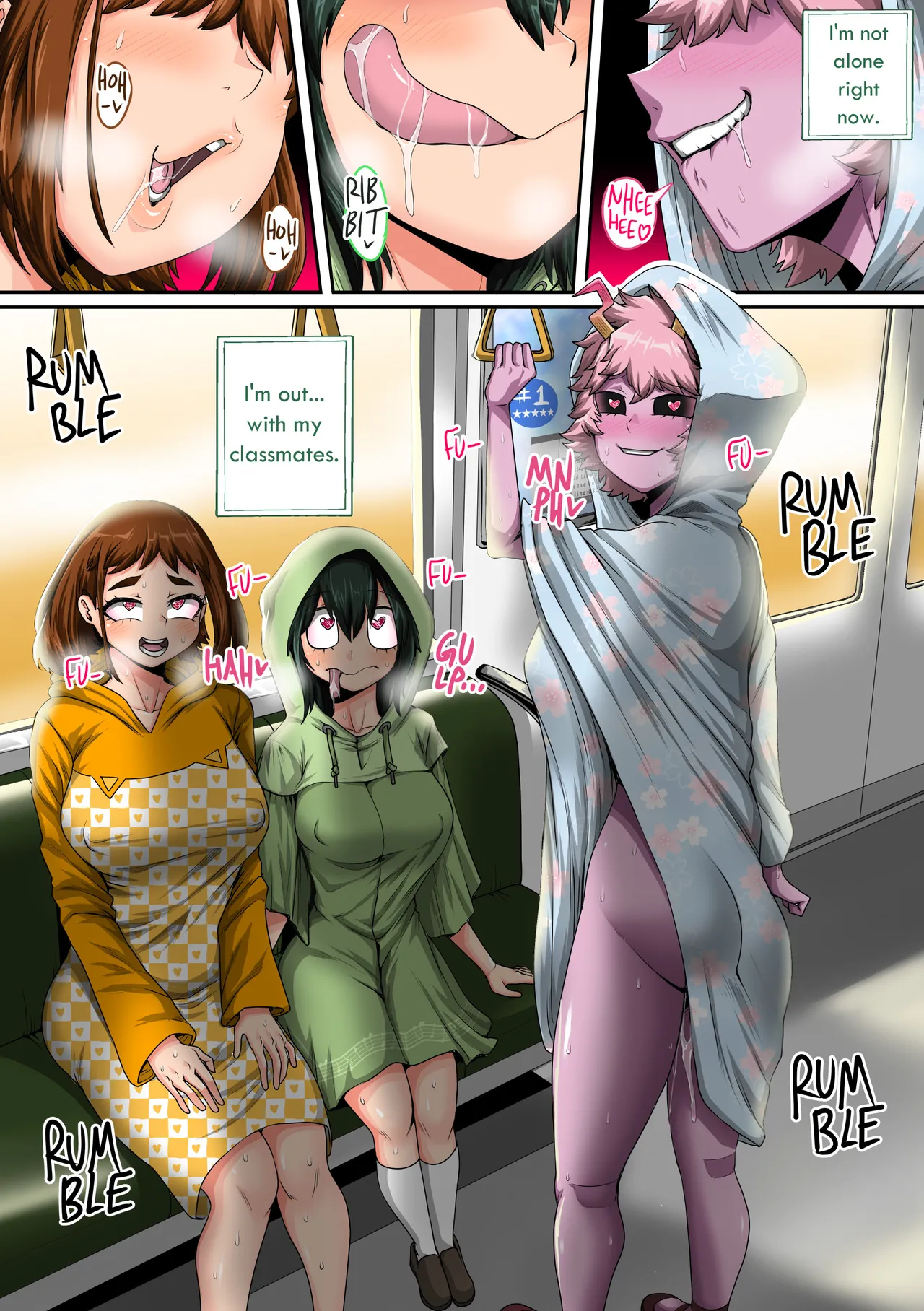 My Harem Academia Chapter 8 Part 3 Breaking into a broken heart изображение № 109