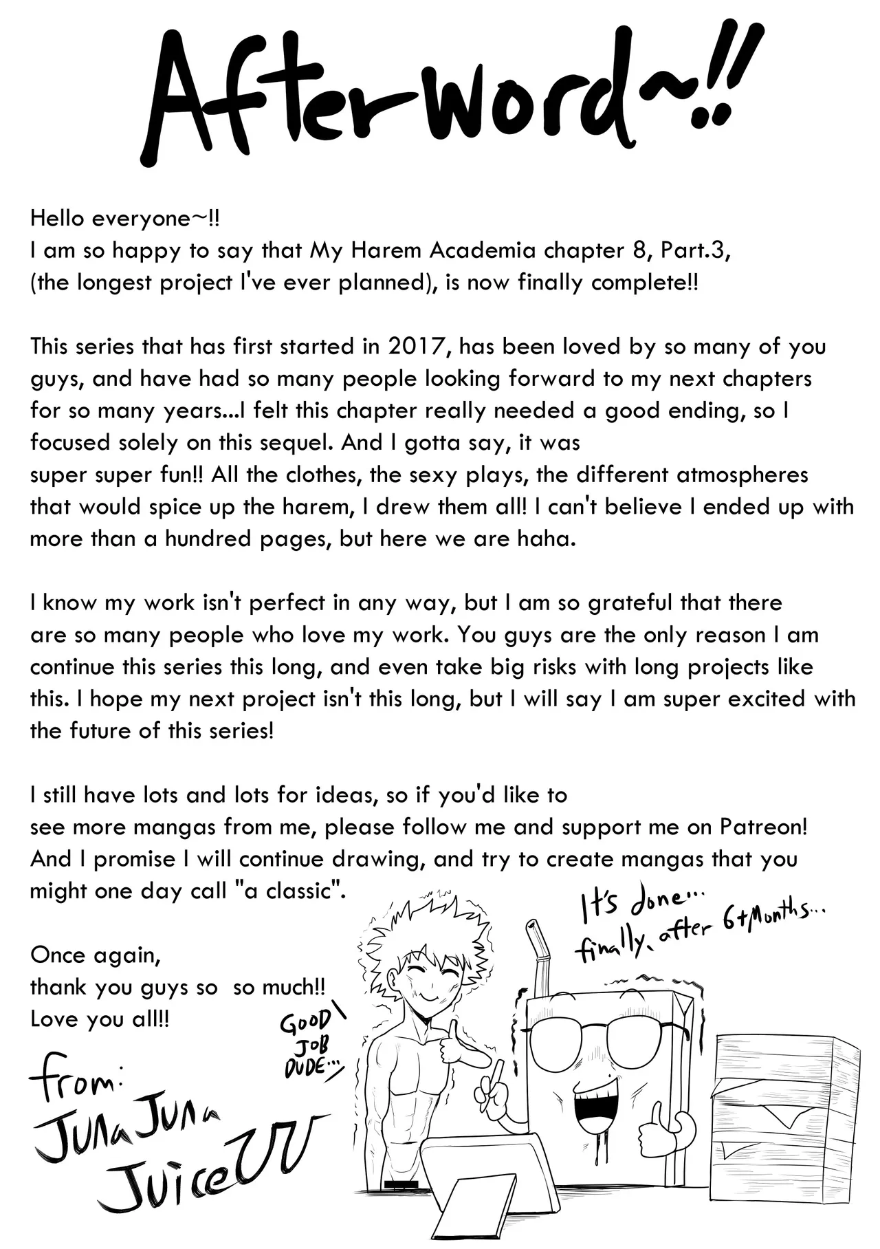 My Harem Academia Chapter 8 Part 3 Breaking into a broken heart изображение № 122