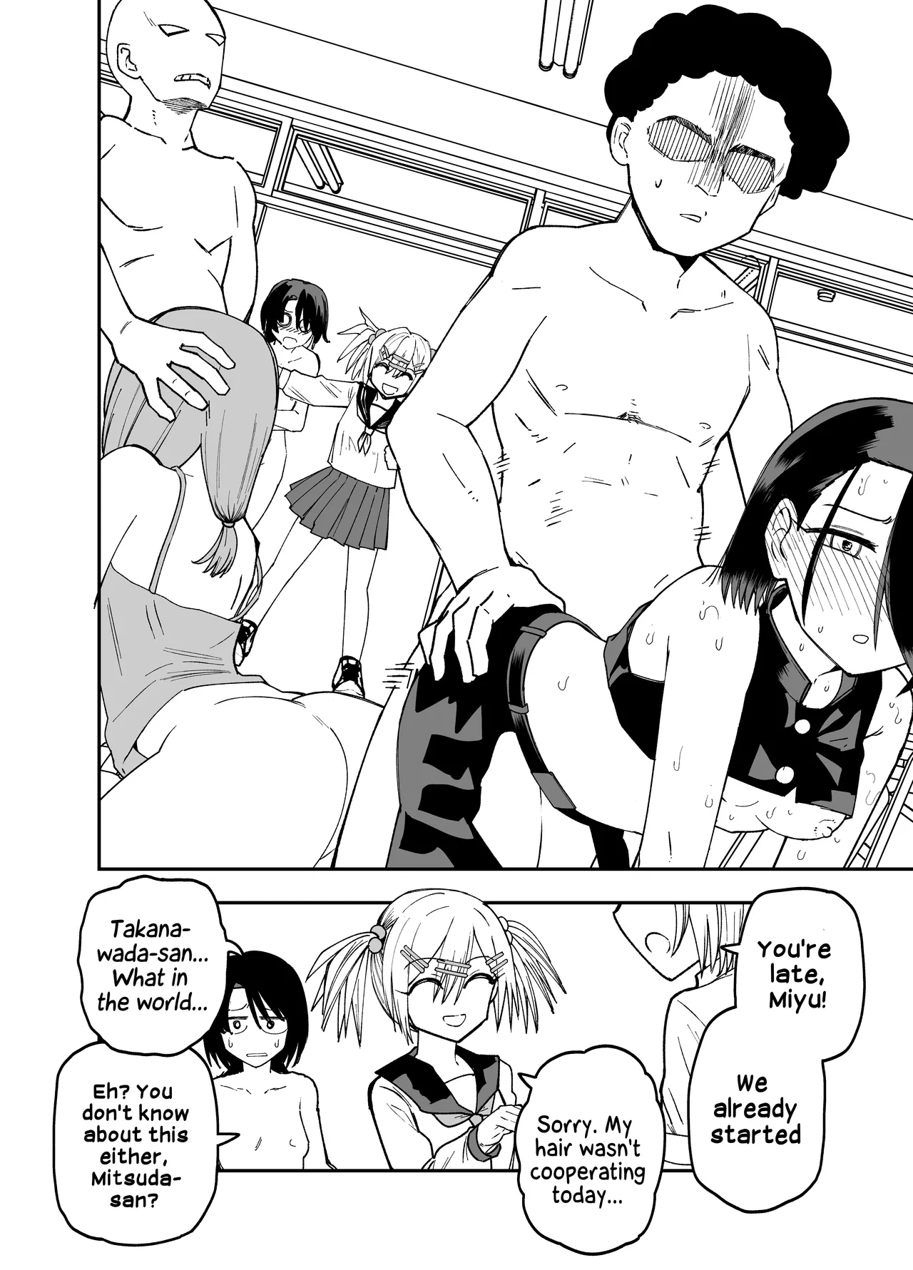 [Sochiin Shounen Gasshoudan (Ashikoshi Gakugaku Iwashi Tarou)] Seifuku ga jiyuu sugiru shingakkou | My New School Is Too Free When It Comes To The Uniform  [English] [Hikari no Kaze] image number 23