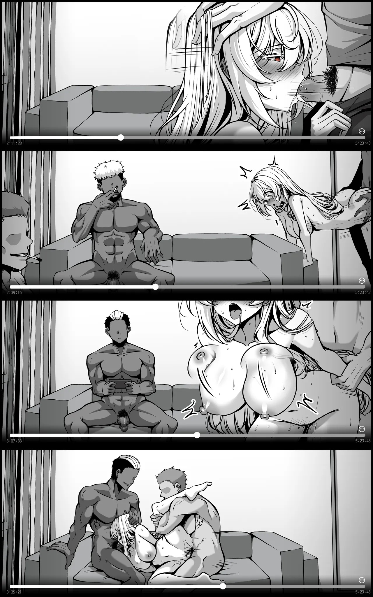 [Paya8] Yowami o Nigirareta Onna 1-4 [Japanese, Korean, Textless] (Decensored, Hi-res) imagen número 63