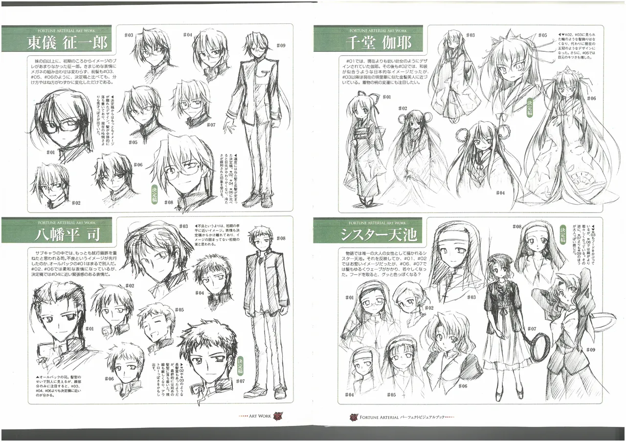 FORTUNE ARTERIAL PERFECT VISUAL BOOK 图片编号 64