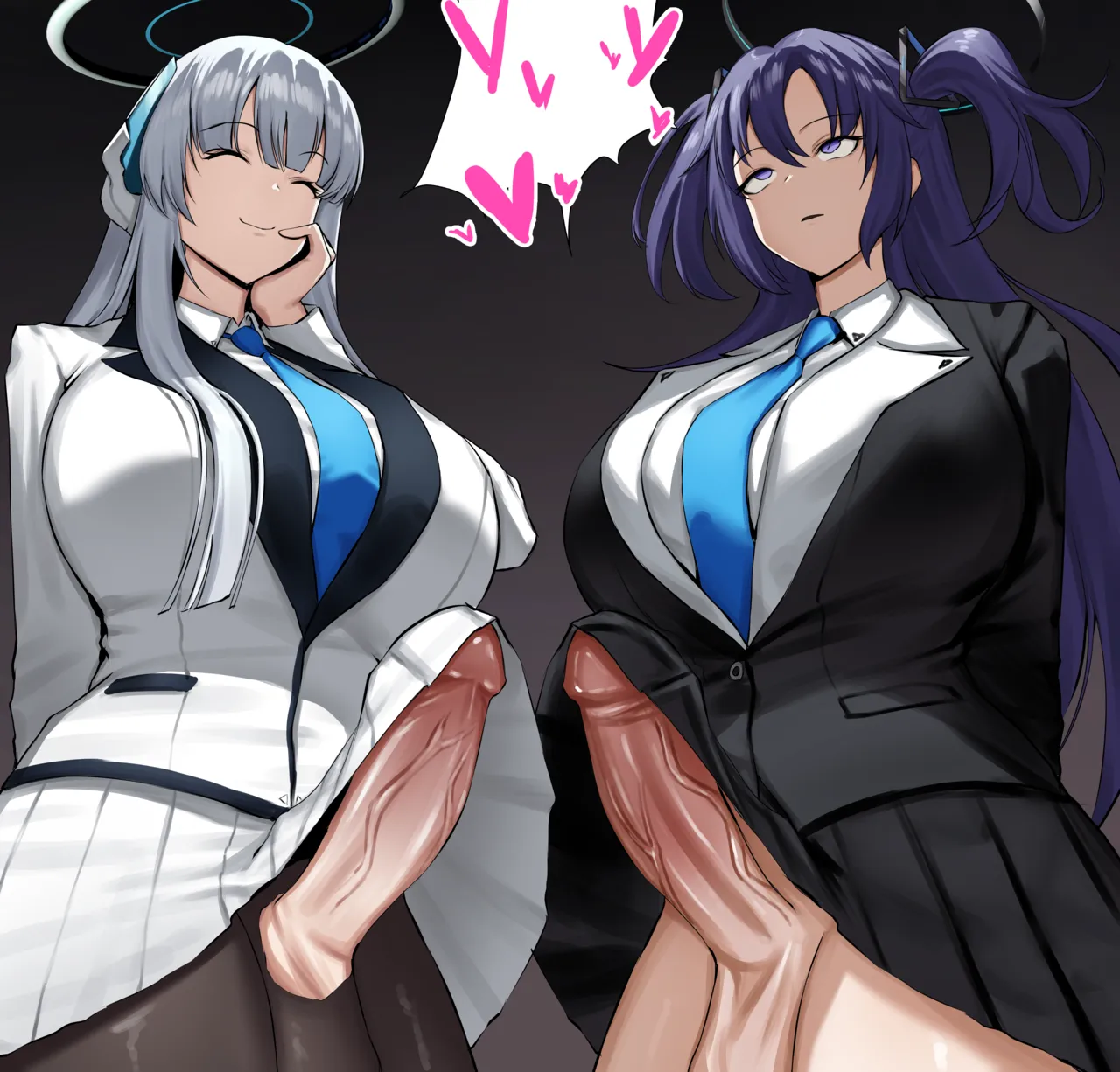 [Penti] ふたなり女先生 8p  (ブルーアーカイブ) 图片编号 7