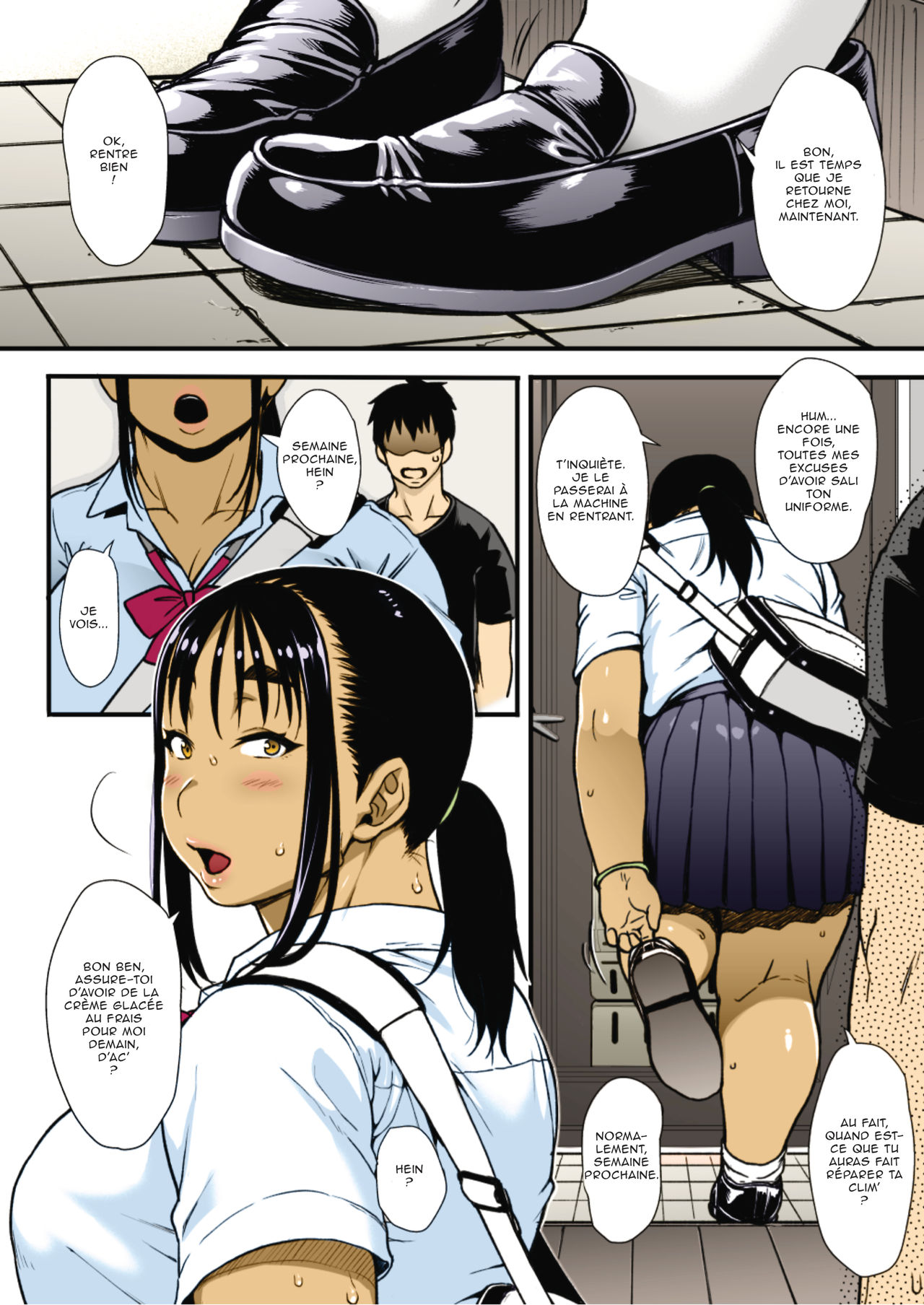 [ROJIURA JACK (Jun)] Natsu no Senpai no Oshiri* [French] [OS] [Colorized] [Decensored] [Digital] image number 23