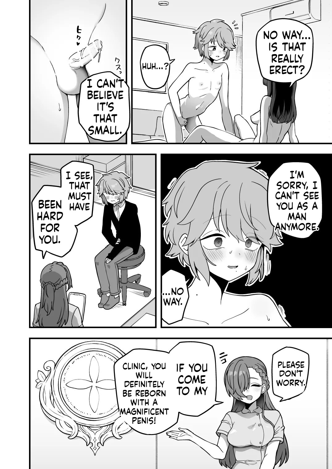 [Etori Yuuya] Ochinchin ga Ookiku Naru Clinic | Clinic to make your penis bigger [English] Bildnummer 2