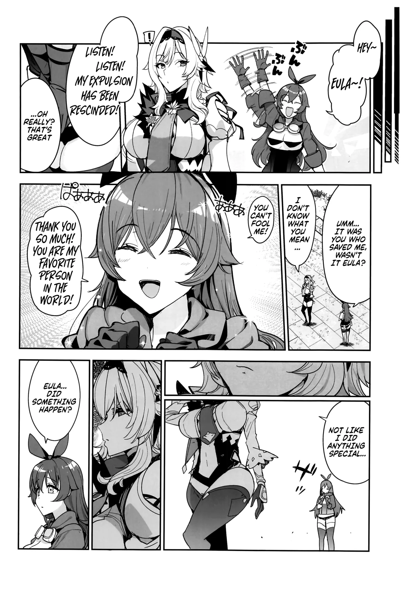 (C101) [AMAYADORI+ (Harenochiame)] Eula no Konin | Eula's Wedding (Genshin Impact) [English] [ReinaRepublic] image number 10