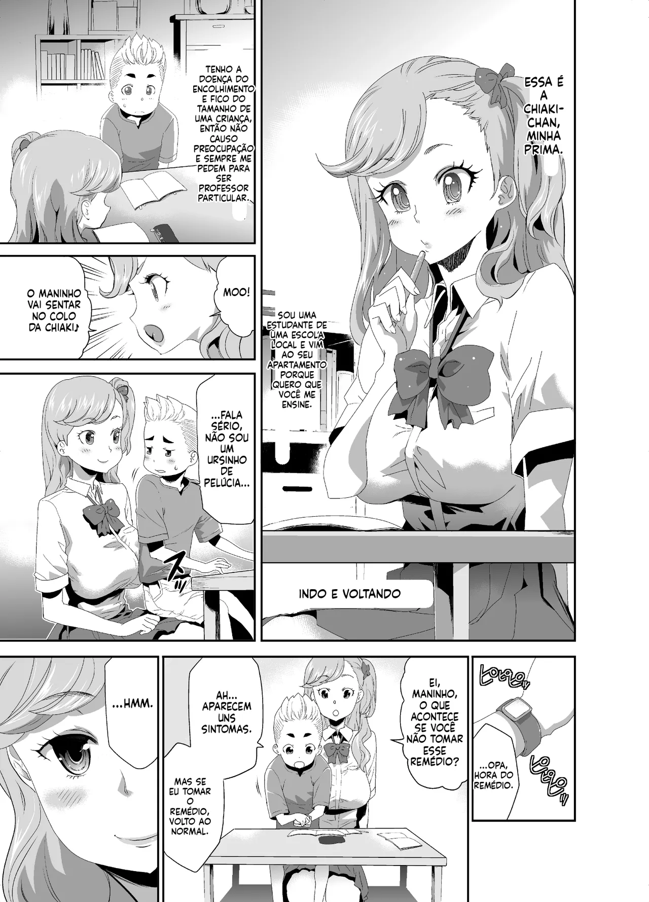 [Kouzukitei, I-Raf-you! (Kouzuki Rio, Takatinp)] Kyojo Megamori! [Portuguese-BR] [Digital] image number 17