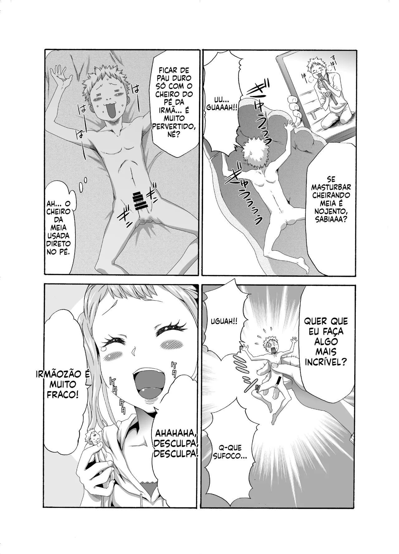 [Kouzukitei, I-Raf-you! (Kouzuki Rio, Takatinp)] Kyojo Megamori! [Portuguese-BR] [Digital] image number 34