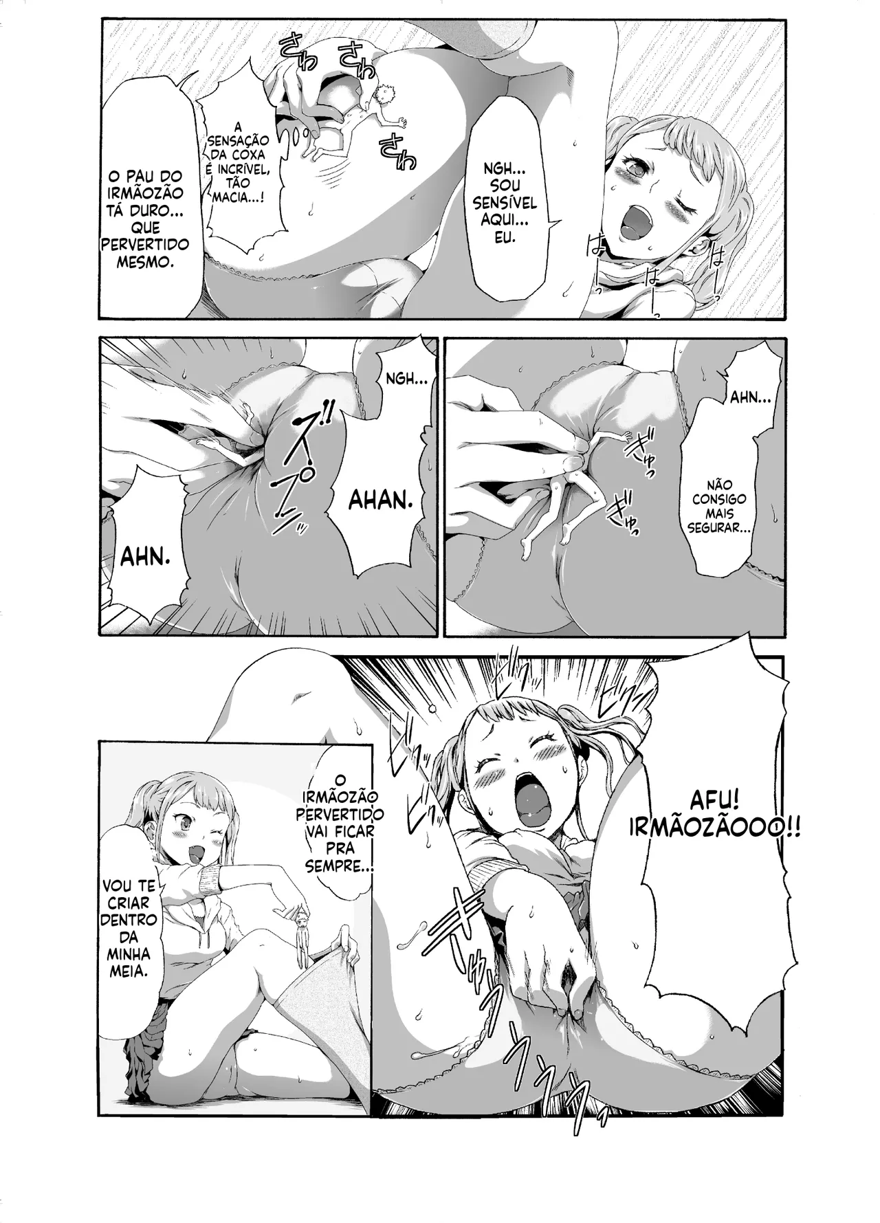 [Kouzukitei, I-Raf-you! (Kouzuki Rio, Takatinp)] Kyojo Megamori! [Portuguese-BR] [Digital] image number 36