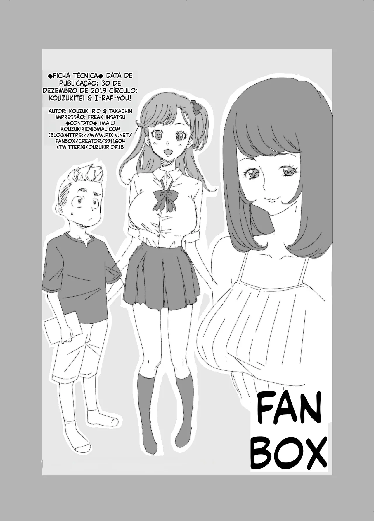 [Kouzukitei, I-Raf-you! (Kouzuki Rio, Takatinp)] Kyojo Megamori! [Portuguese-BR] [Digital] image number 48