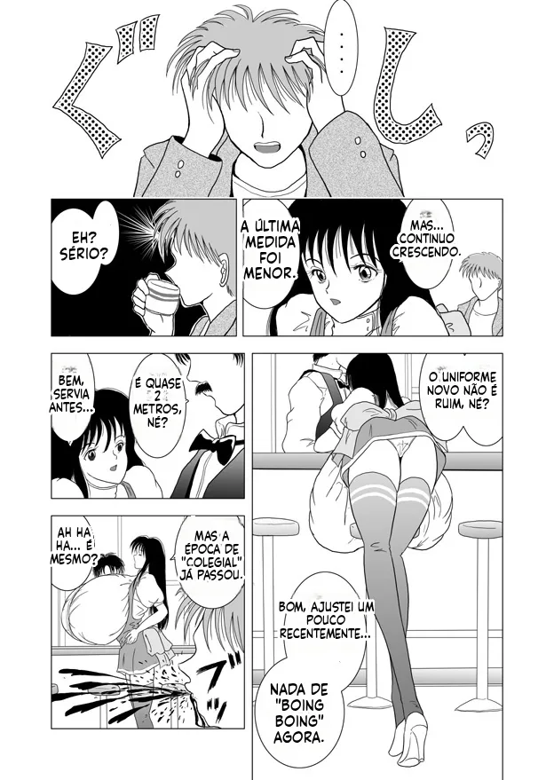 [Sakuraba Jouichirou] Chounyuu Shoujo Rikako-chan | Hyper Breast Girl Rikako-chan [Portuguese-BR] Bildnummer 7