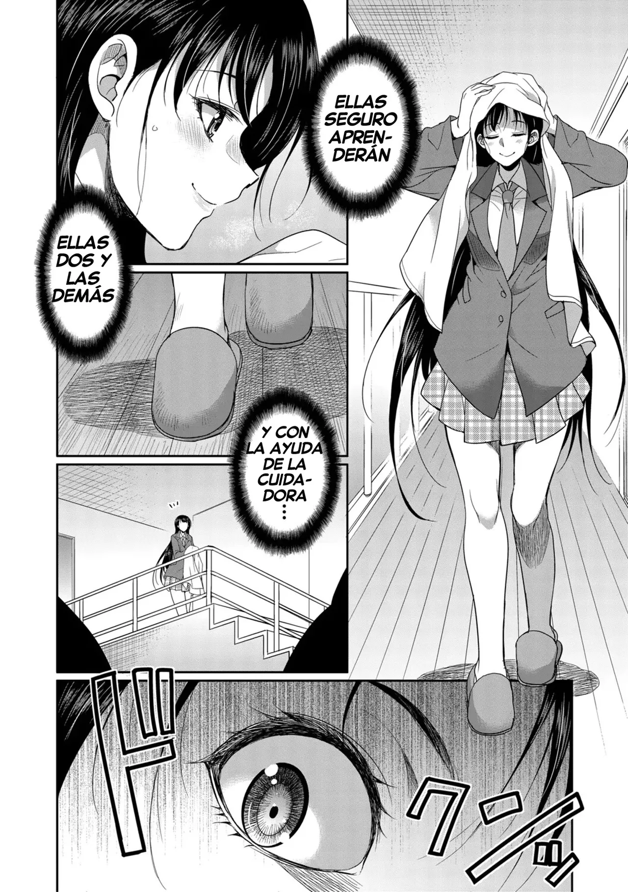 [Gekka Kaguya] Futanari Joshi Kousei wa Ryoubo-san to...♥ (Chap. 1)| Colegialas Futanari...♥ a su Cuidadora de Dormitorio (Cap.1) [Spanish] [Decensored] [Digital] [Harenchi no Fansub] Bildnummer 16