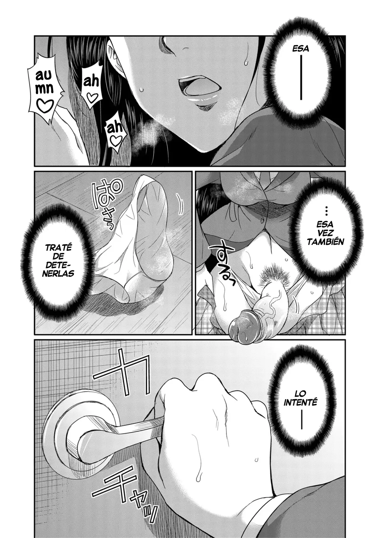 [Gekka Kaguya] Futanari Joshi Kousei wa Ryoubo-san to...♥ (Chap. 1)| Colegialas Futanari...♥ a su Cuidadora de Dormitorio (Cap.1) [Spanish] [Decensored] [Digital] [Harenchi no Fansub] Bildnummer 20