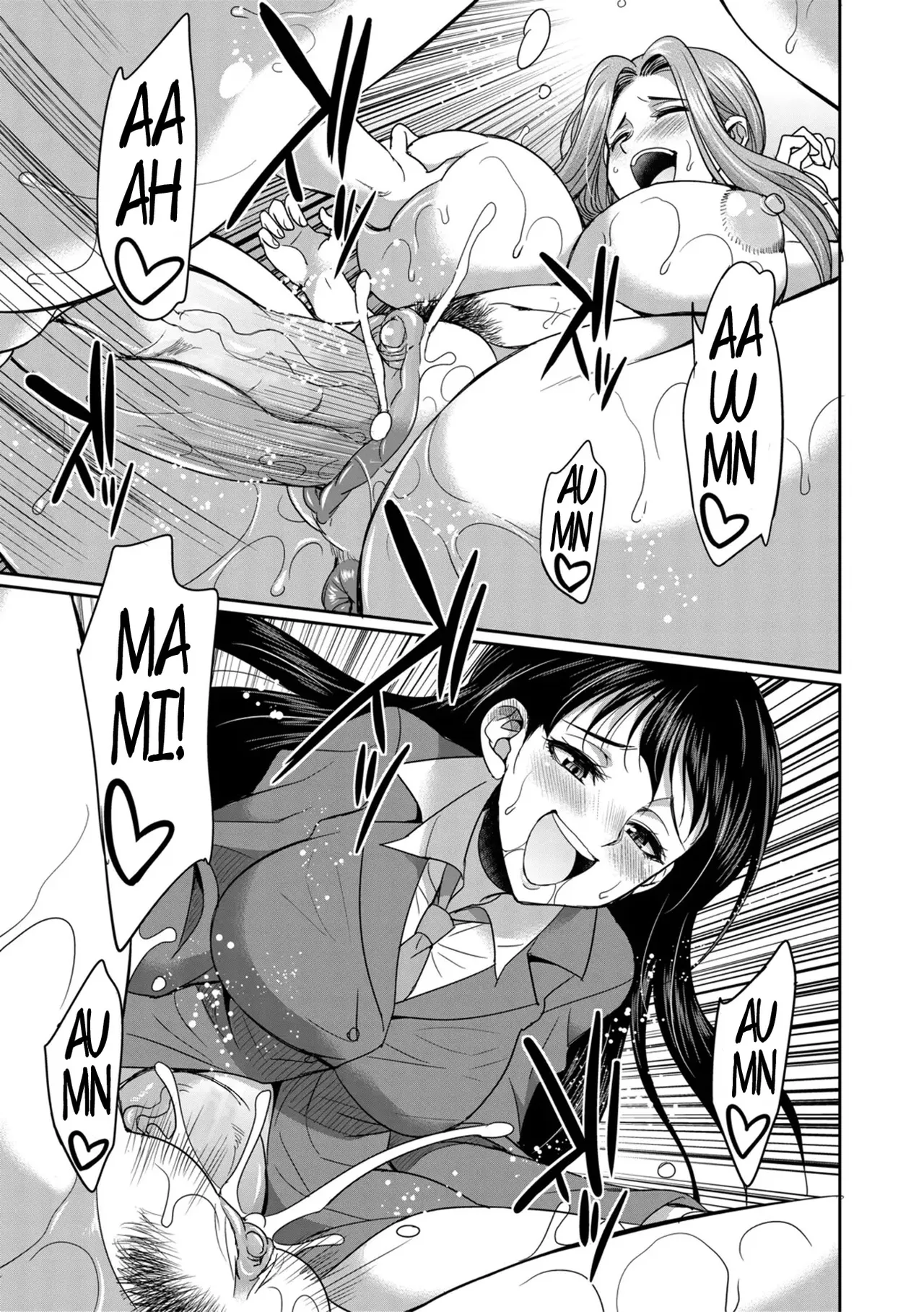 [Gekka Kaguya] Futanari Joshi Kousei wa Ryoubo-san to...♥ (Chap. 1)| Colegialas Futanari...♥ a su Cuidadora de Dormitorio (Cap.1) [Spanish] [Decensored] [Digital] [Harenchi no Fansub] Bildnummer 40