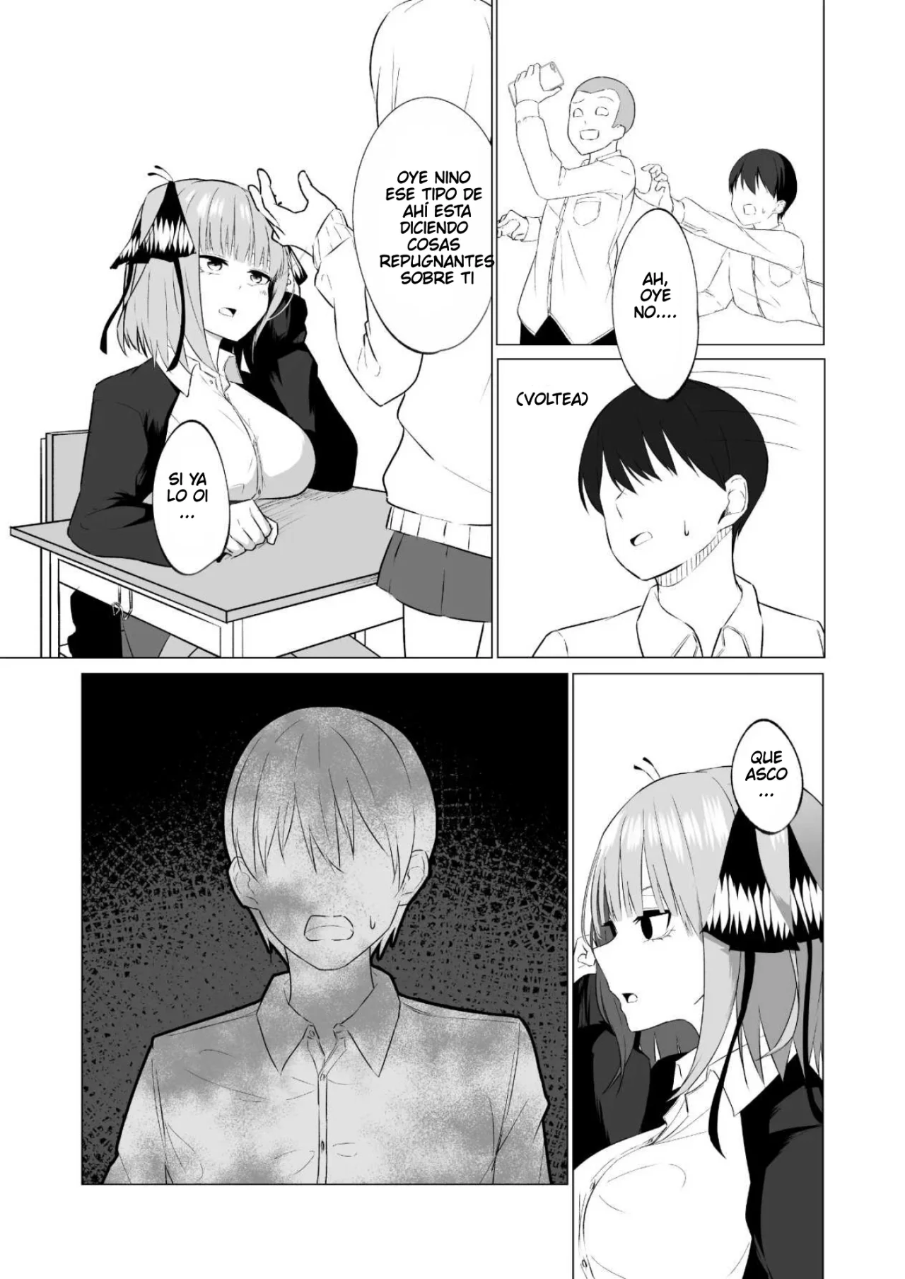 [KY] Nakano Nino Saimin | Hipnotizado a Nino Nakano (Gotoubun no Hanayome) [Spanish] [Darkss 153] 图片编号 4