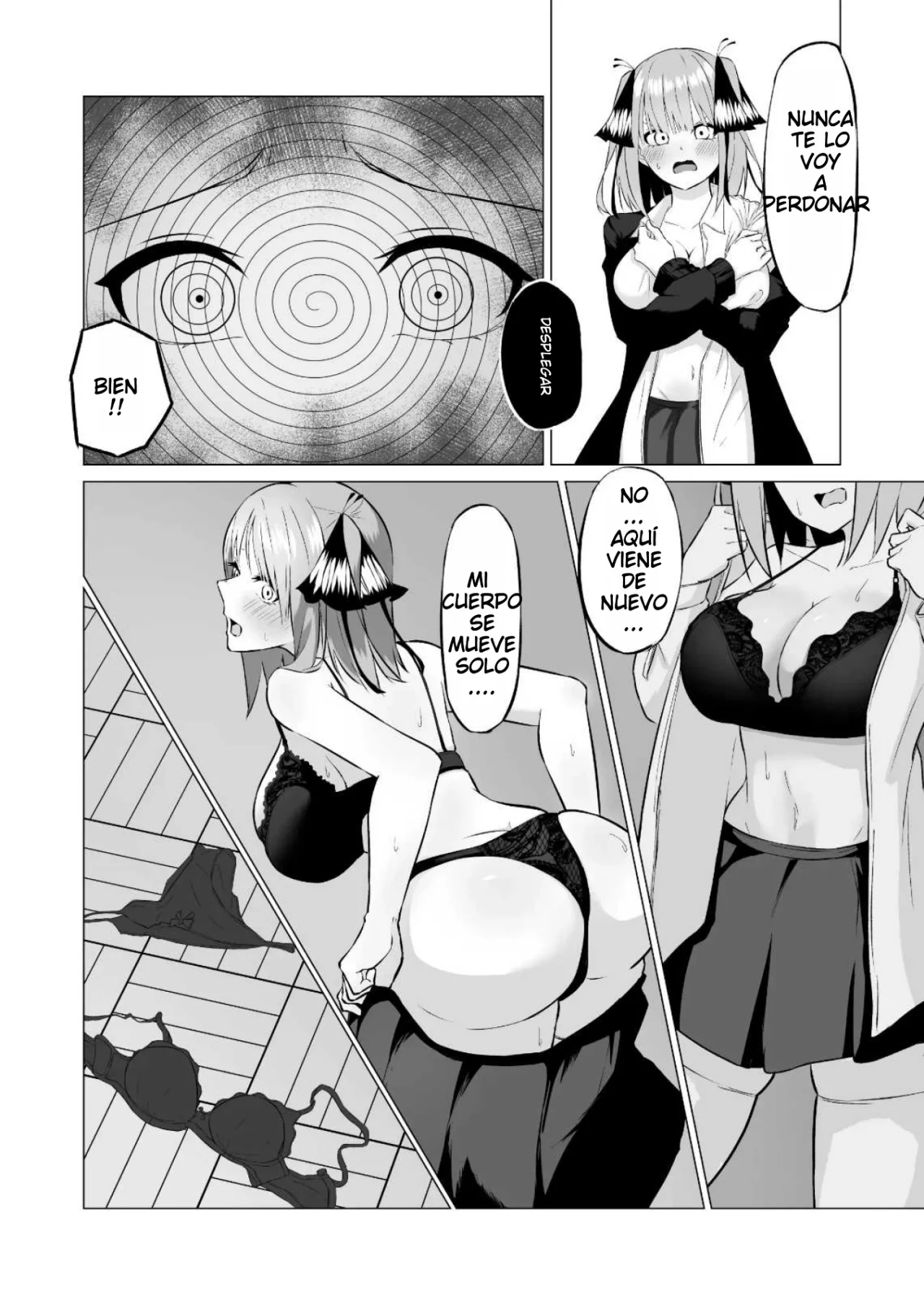 [KY] Nakano Nino Saimin | Hipnotizado a Nino Nakano (Gotoubun no Hanayome) [Spanish] [Darkss 153] 图片编号 11