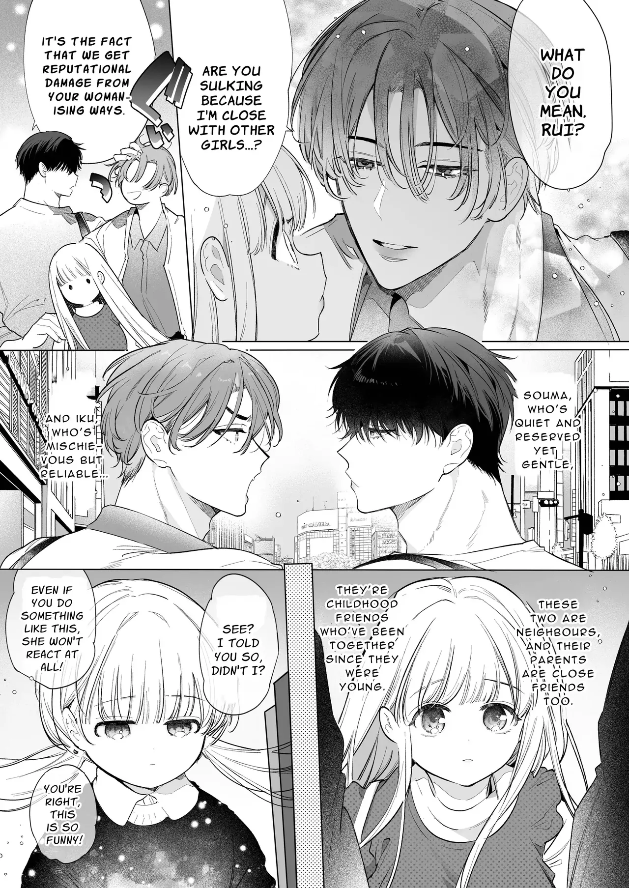 [Yatomomin (Yamamoto Tomomitsu)] Friendship Breaking Maiden. ~wanting to be together forever, longtime friends have a threesome~ [English] 图片编号 6