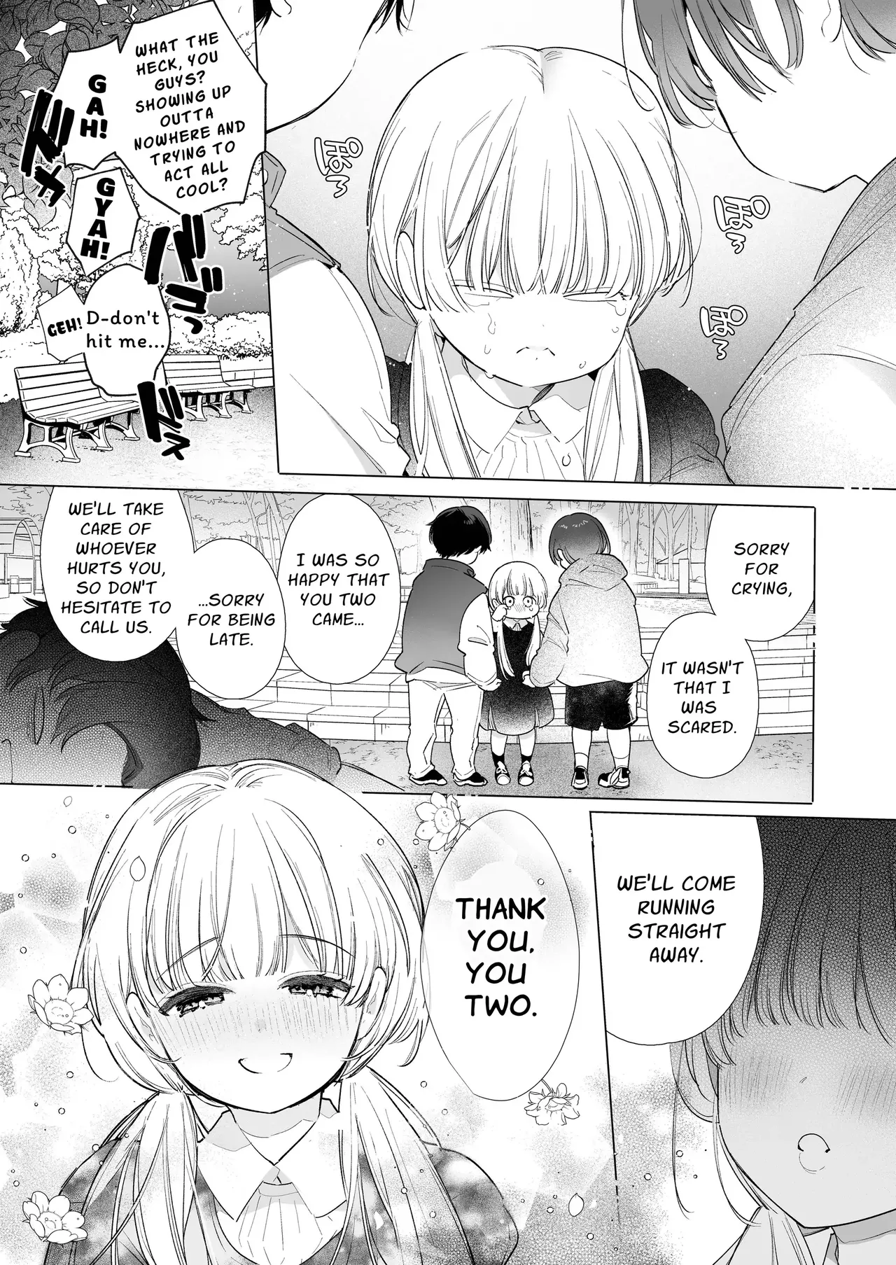 [Yatomomin (Yamamoto Tomomitsu)] Friendship Breaking Maiden. ~wanting to be together forever, longtime friends have a threesome~ [English] 图片编号 8