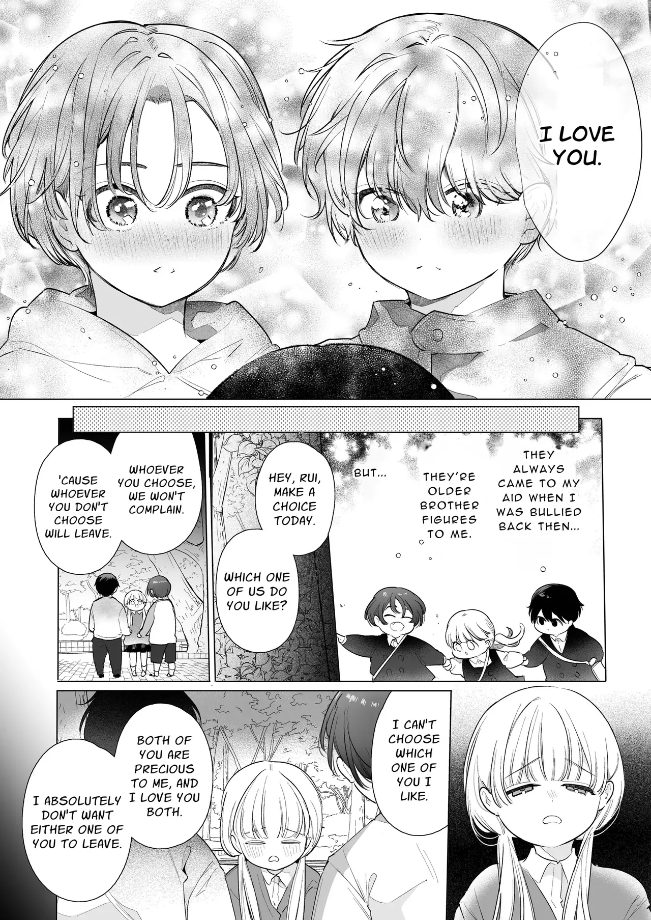 [Yatomomin (Yamamoto Tomomitsu)] Friendship Breaking Maiden. ~wanting to be together forever, longtime friends have a threesome~ [English] 图片编号 9
