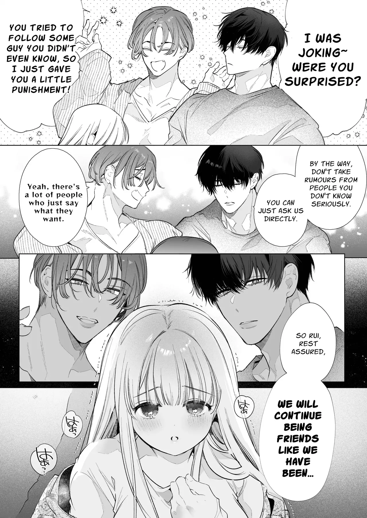 [Yatomomin (Yamamoto Tomomitsu)] Friendship Breaking Maiden. ~wanting to be together forever, longtime friends have a threesome~ [English] 图片编号 19